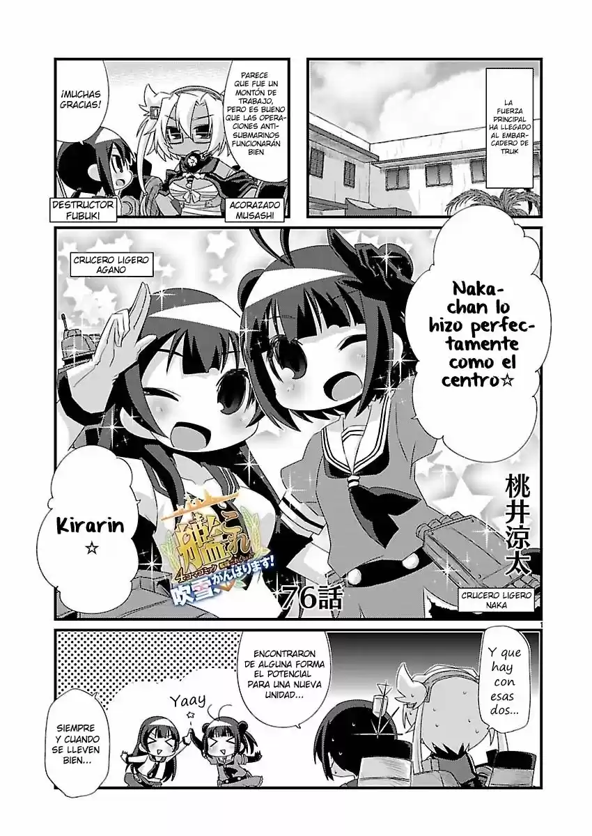 Kantai Collection Teitoku No Yome No Kongou - Capítulo 76 - Página 1 - LectorTMOo