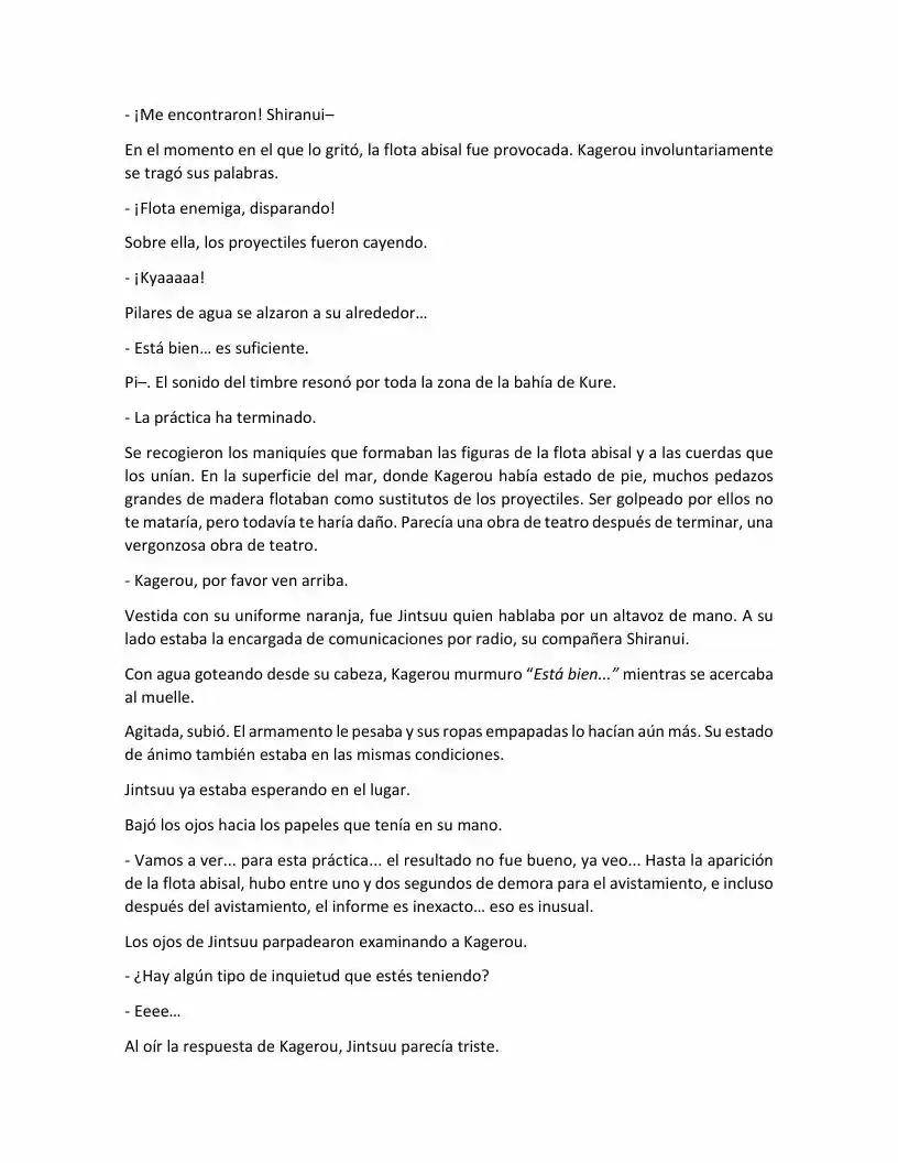 Kantai Collection Teitoku No Yome No Kongou - Capítulo 1.1 - Página 6 - LectorTMOo
