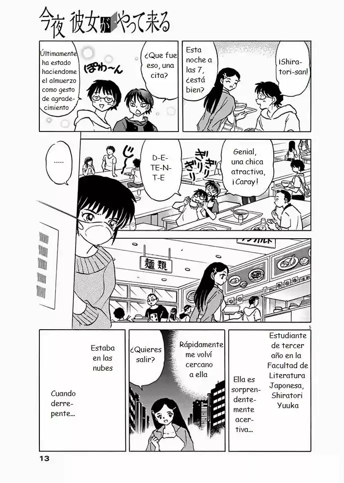 Kanyo, Kanojo Ga Yattekuru - Capítulo 1 - Página 5 - LectorTMOo