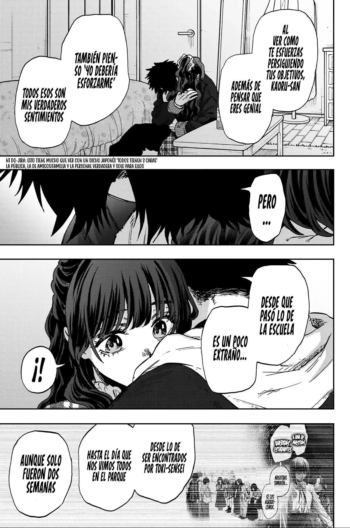 Kaoru Hana Wa Rin To Saku capítulo 193 página 4