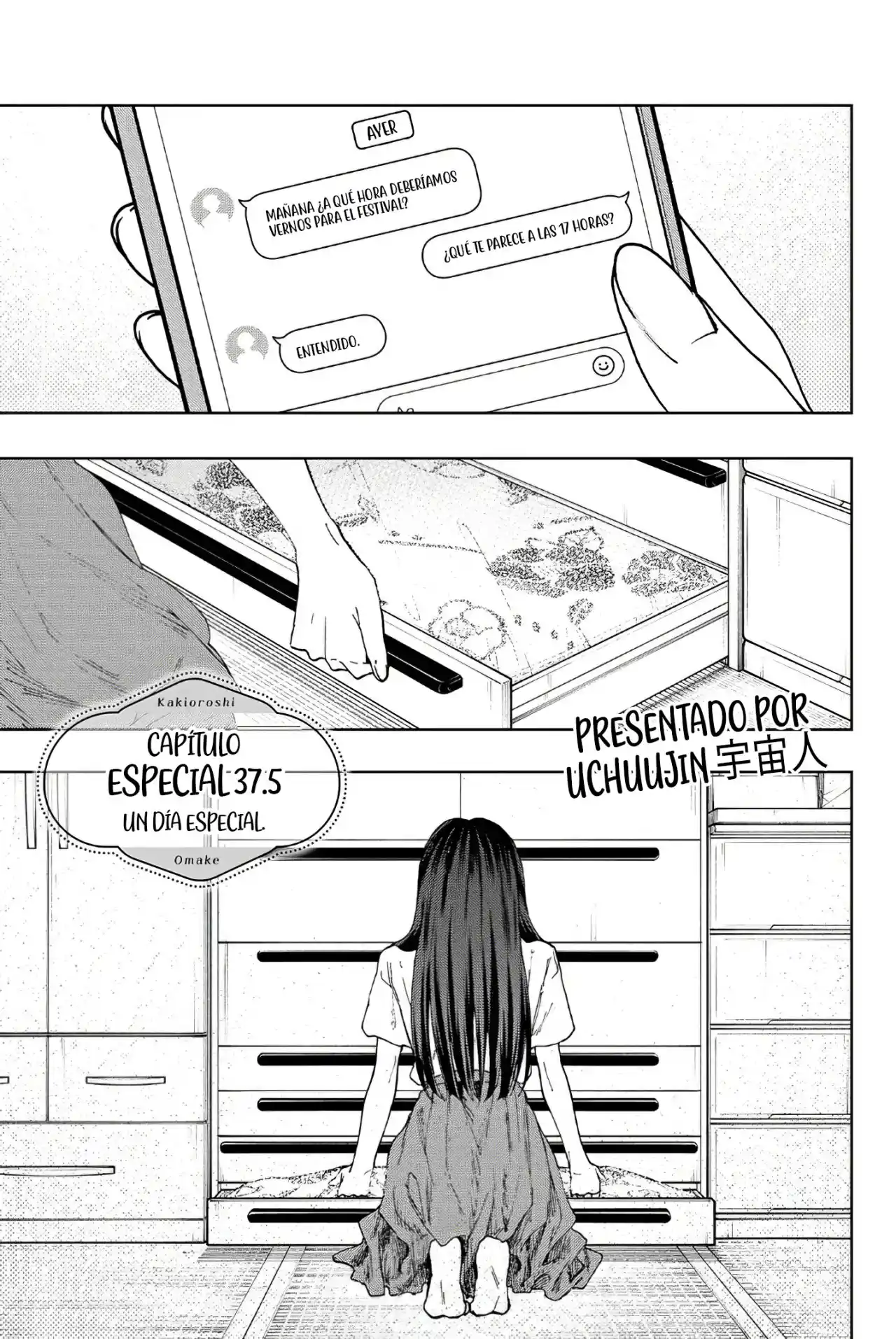 Kaoru Hana Wa Rin To Saku - Capítulo 37.50 - Página 4 - LectorTMOo
