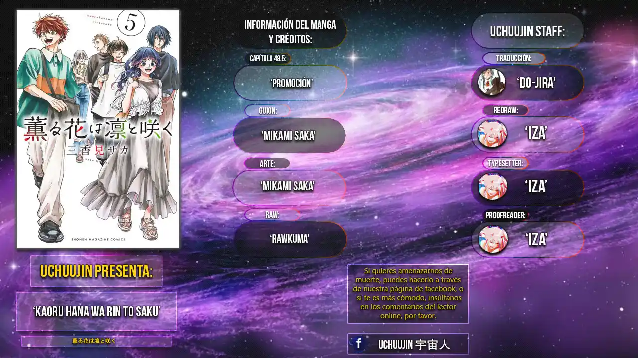 Kaoru Hana Wa Rin To Saku - Capítulo 48.50 - Página 2 - LectorTMOo