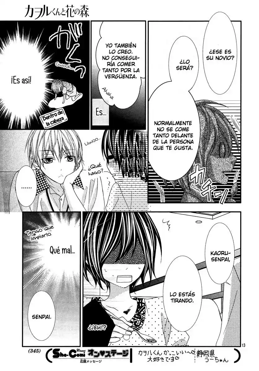 Kaoru-kun To Hana No Mori - Capítulo 7 - Página 14 - LectorTMOo