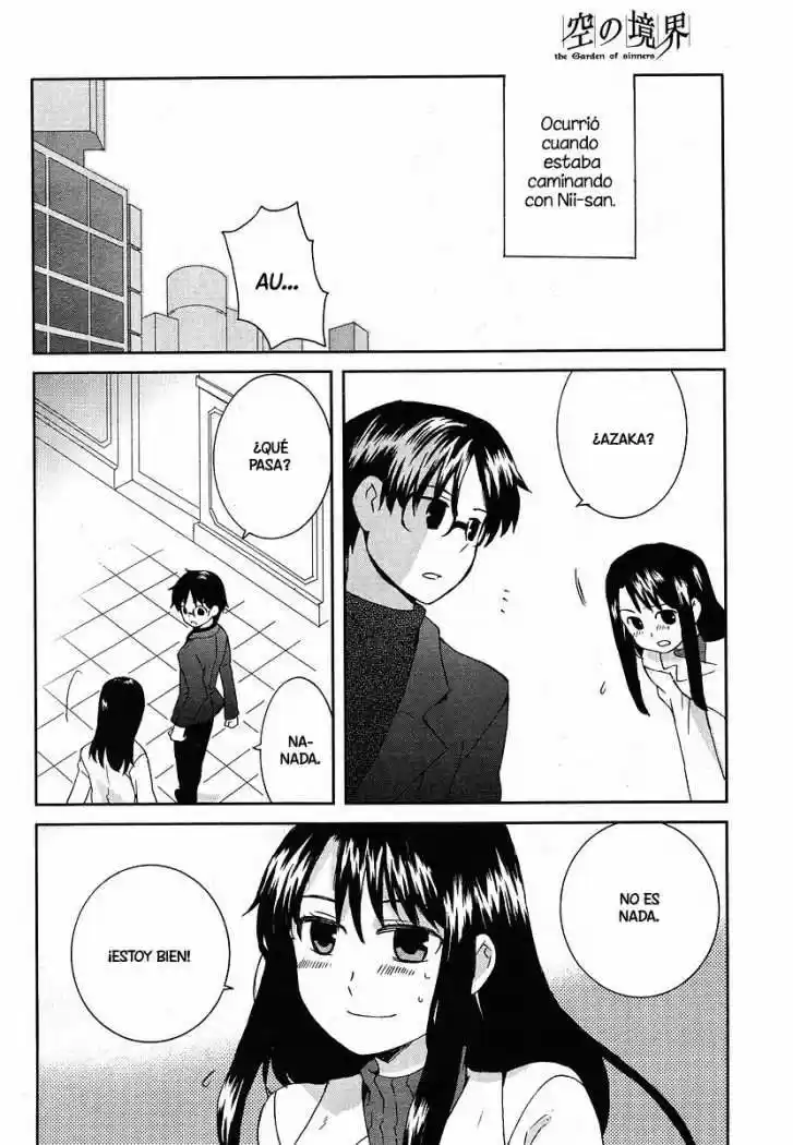 Kara No Kyoukai - The Garden Of Sinners - Capítulo 3 - Página 4 - LectorTMOo