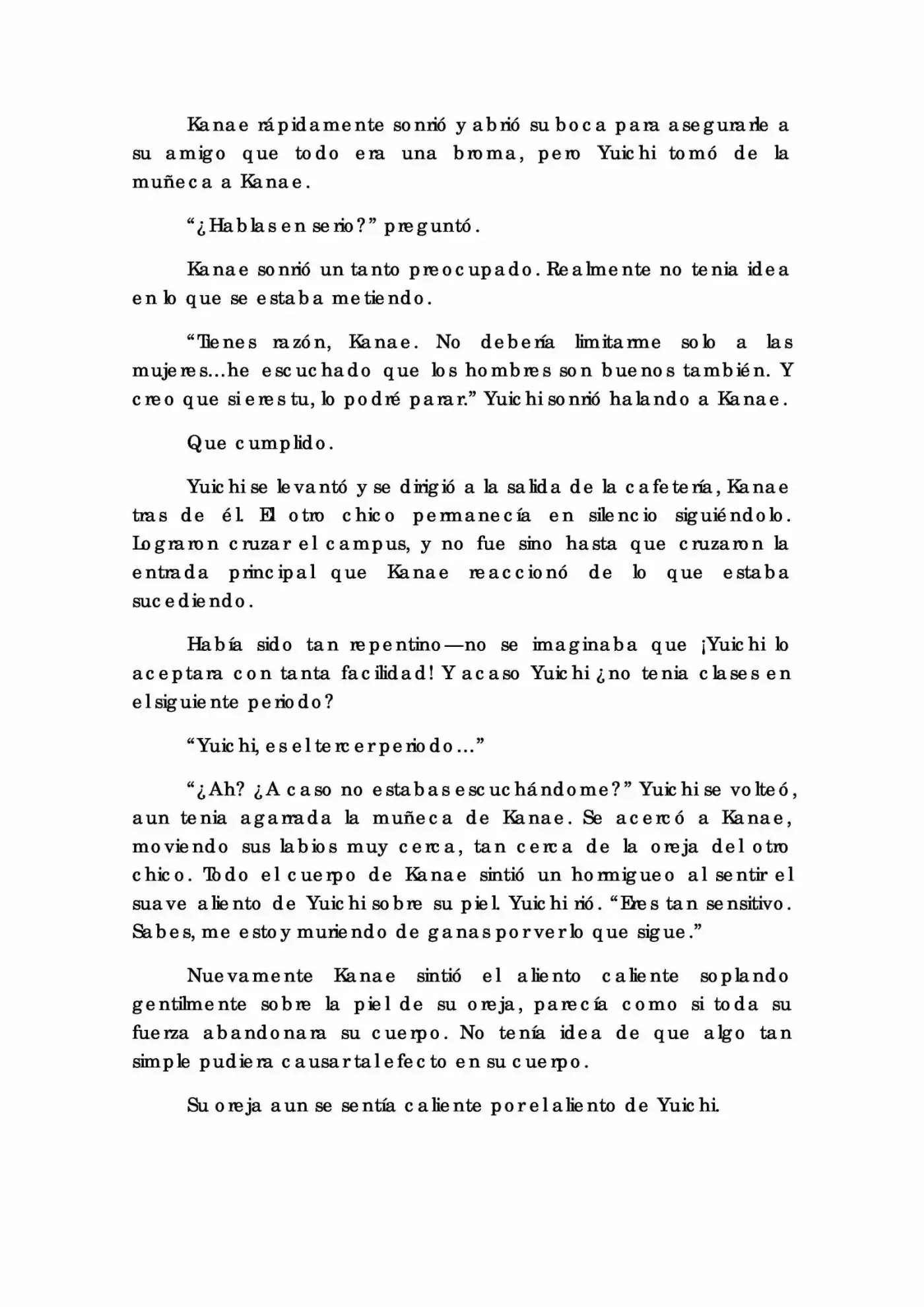 Karada De Wakaru Koigokoro (Novela) - Capítulo 1 - Página 17 - LectorTMOo