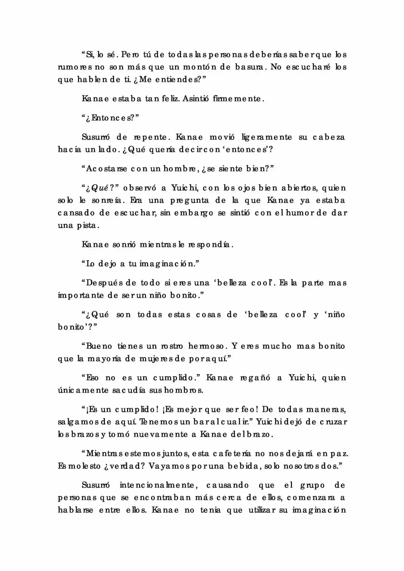 Karada De Wakaru Koigokoro (Novela) - Capítulo 1 - Página 25 - LectorTMOo