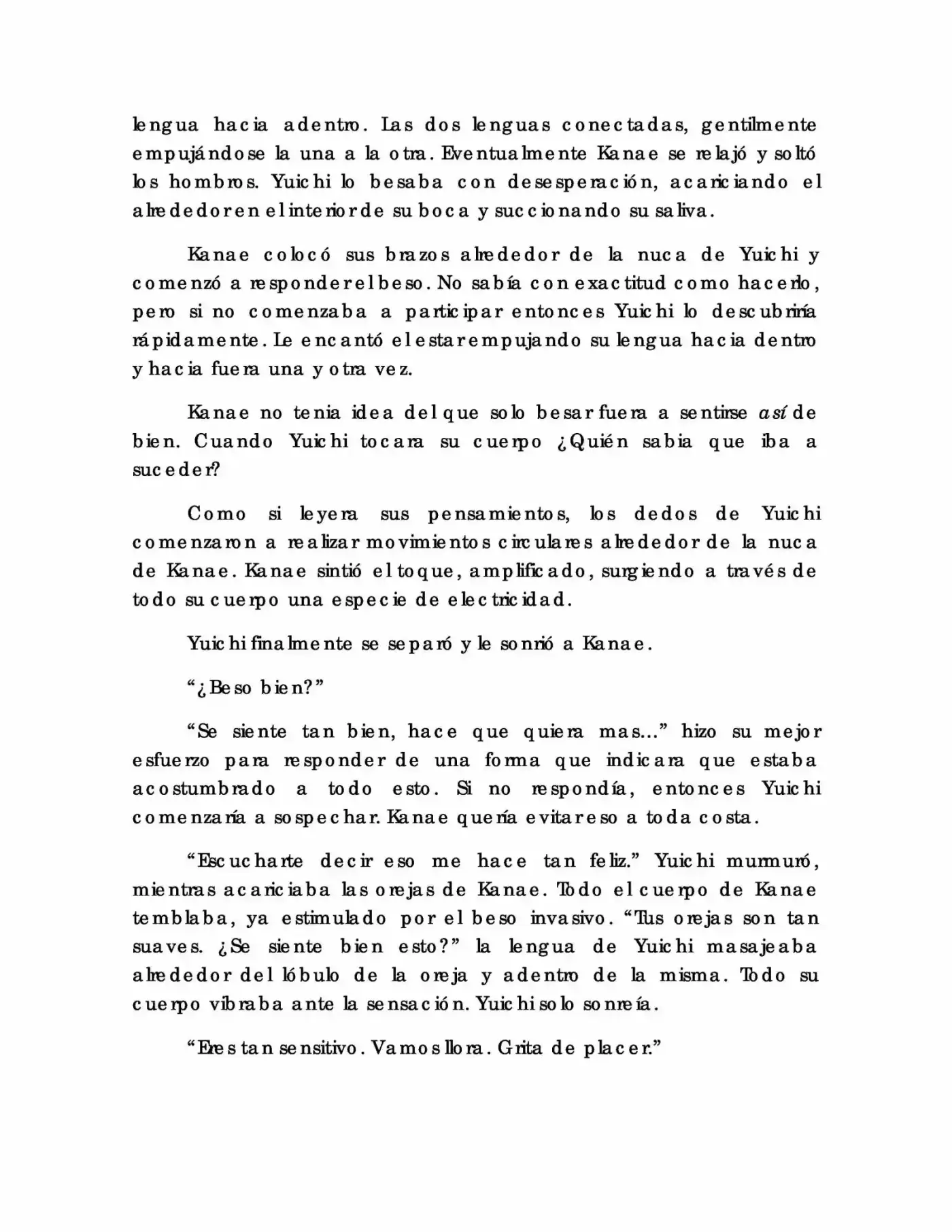 Karada De Wakaru Koigokoro (Novela) - Capítulo 2 - Página 5 - LectorTMOo