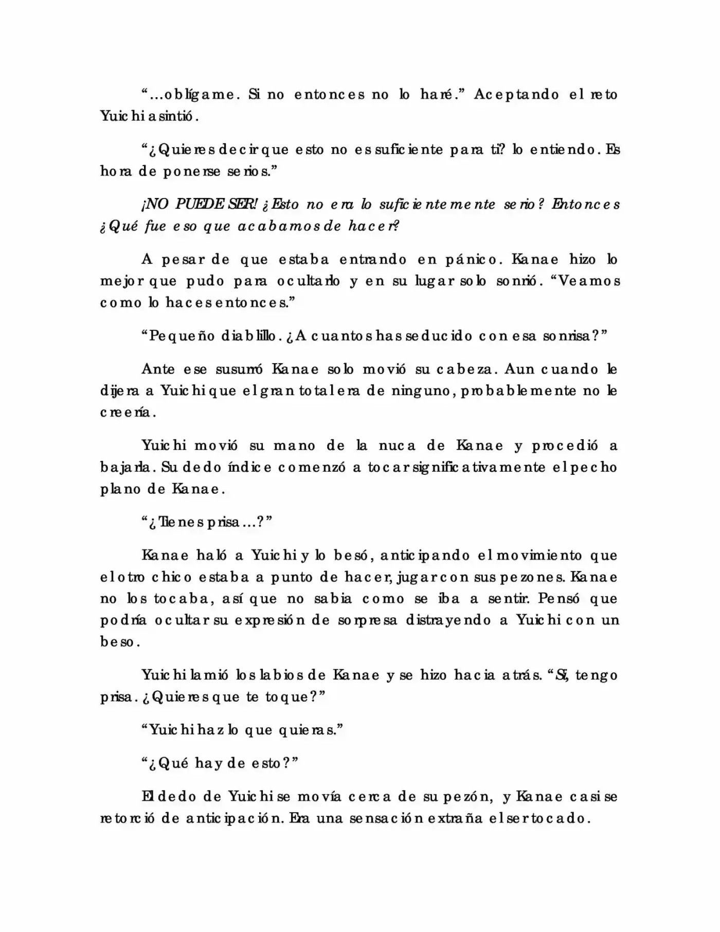 Karada De Wakaru Koigokoro (Novela) - Capítulo 2 - Página 6 - LectorTMOo