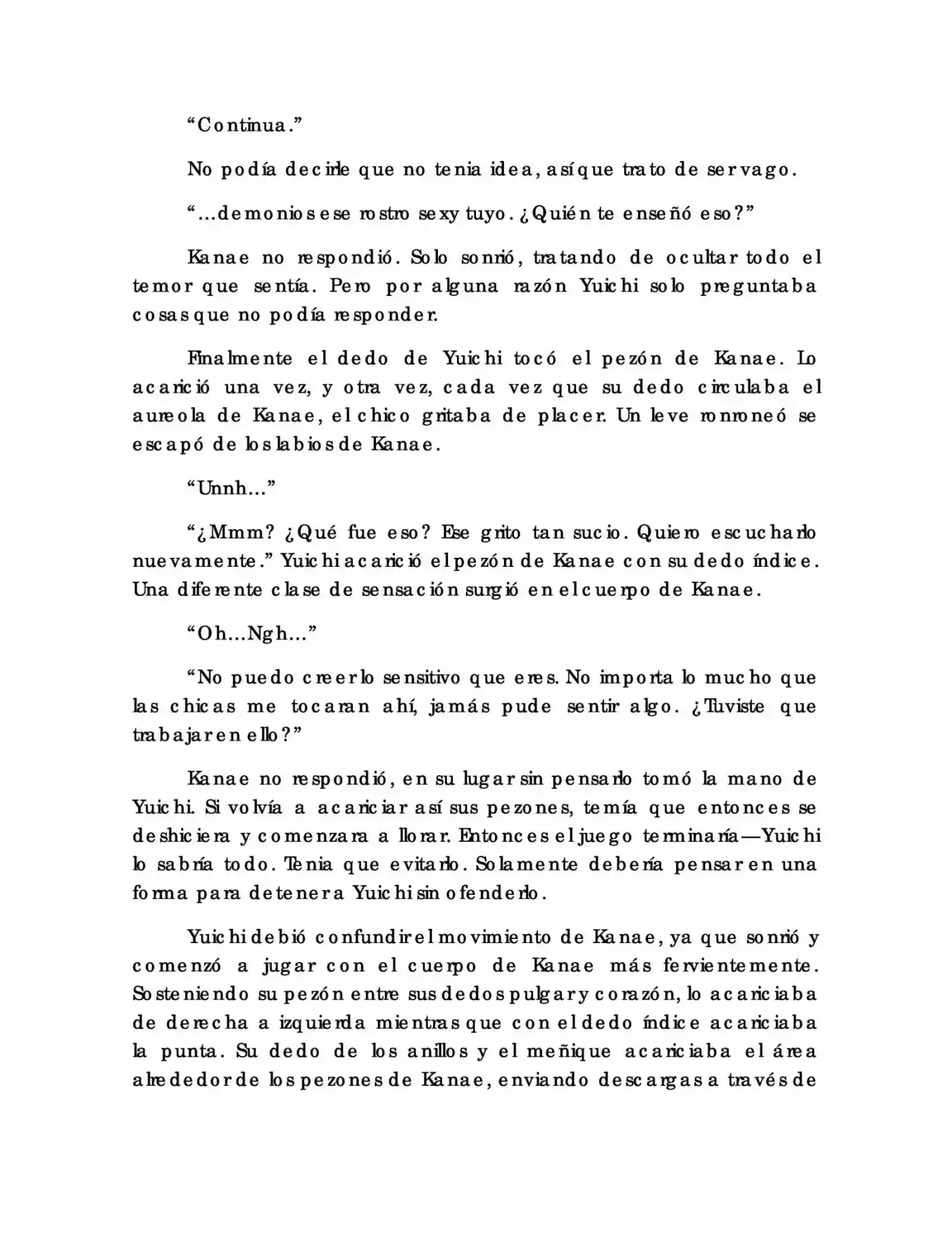 Karada De Wakaru Koigokoro (Novela) - Capítulo 2 - Página 8 - LectorTMOo