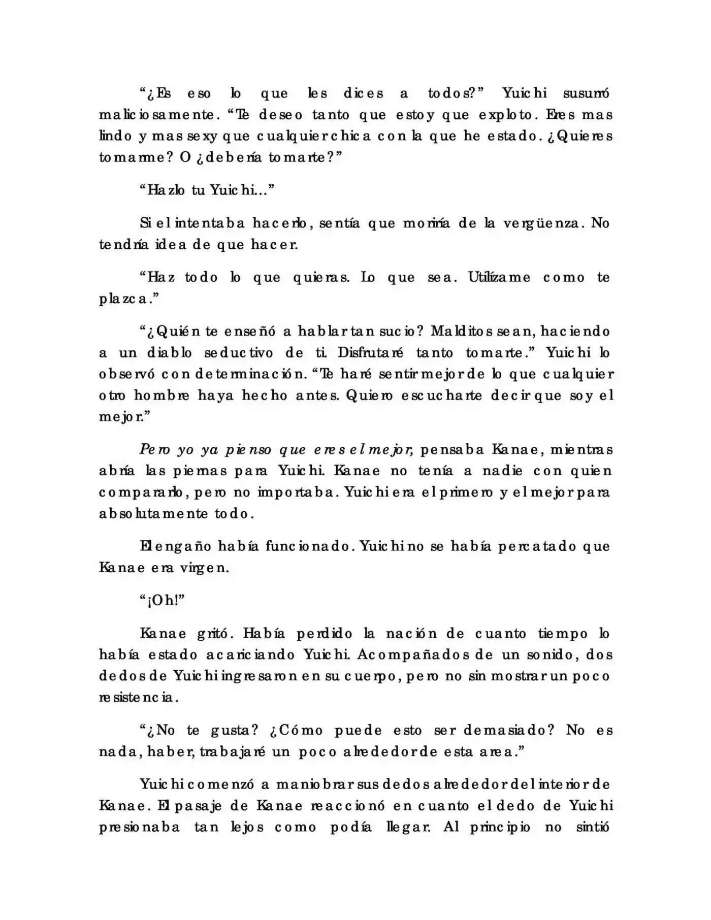 Karada De Wakaru Koigokoro (Novela) - Capítulo 2 - Página 11 - LectorTMOo
