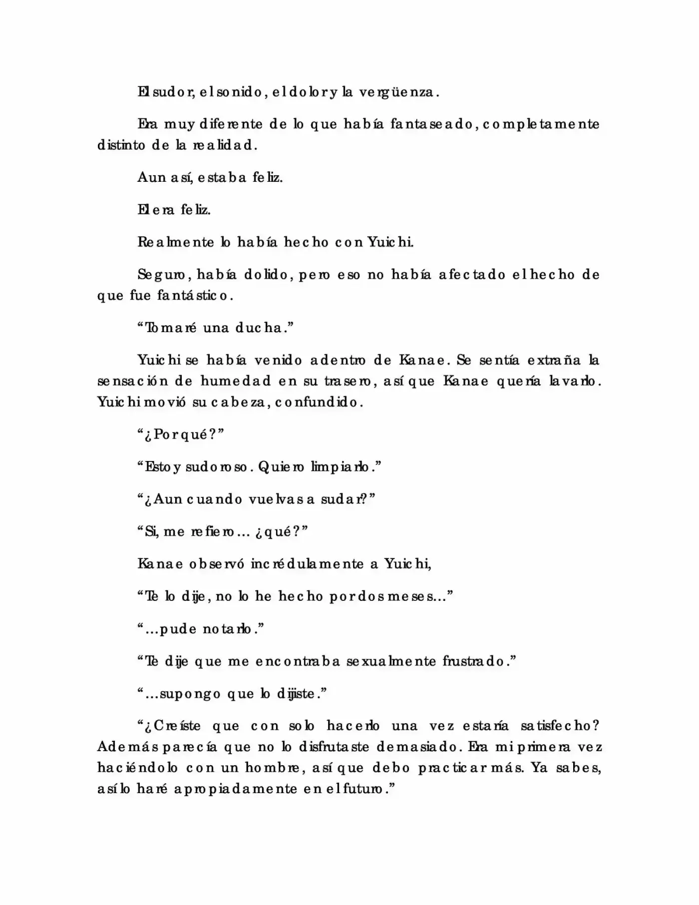 Karada De Wakaru Koigokoro (Novela) - Capítulo 2 - Página 16 - LectorTMOo