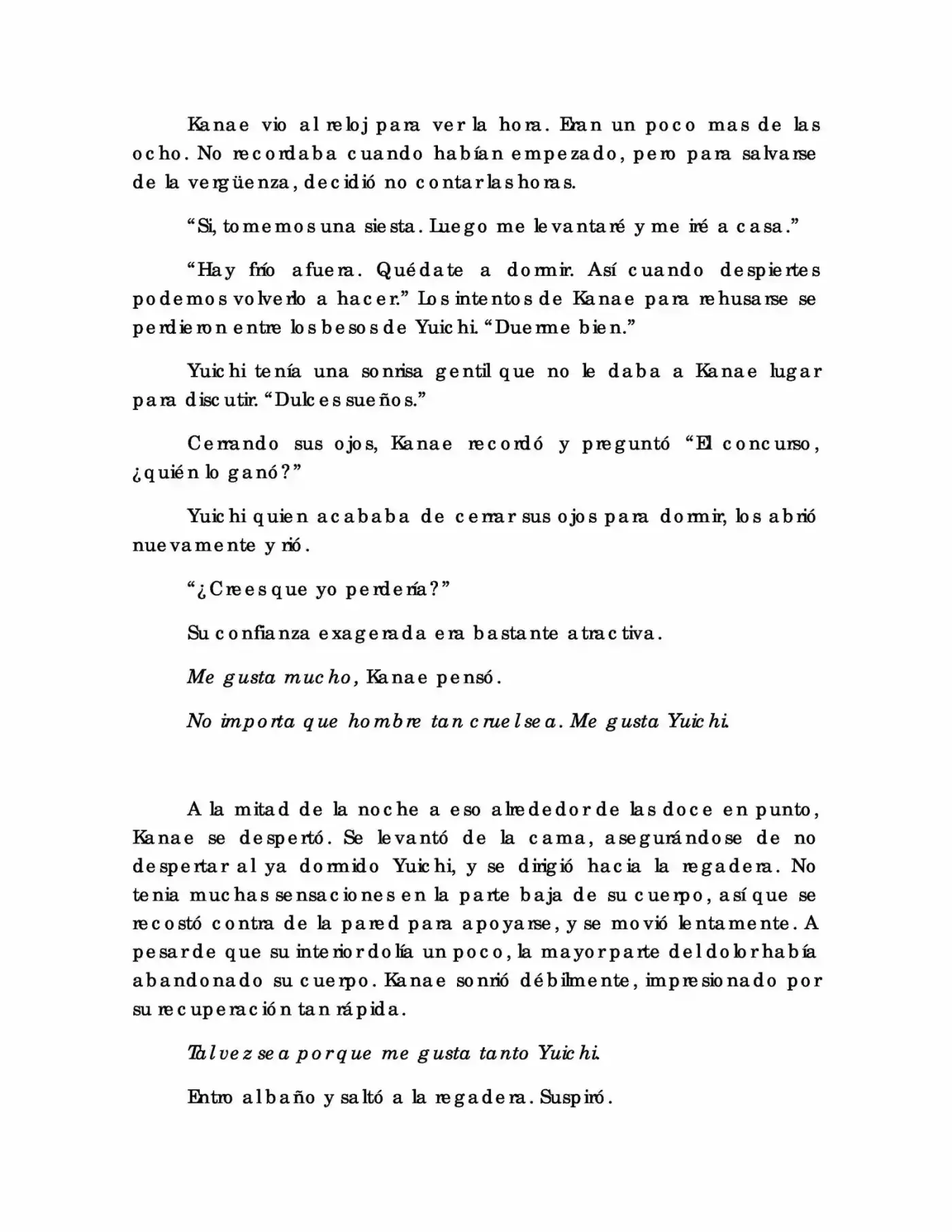 Karada De Wakaru Koigokoro (Novela) - Capítulo 2 - Página 23 - LectorTMOo