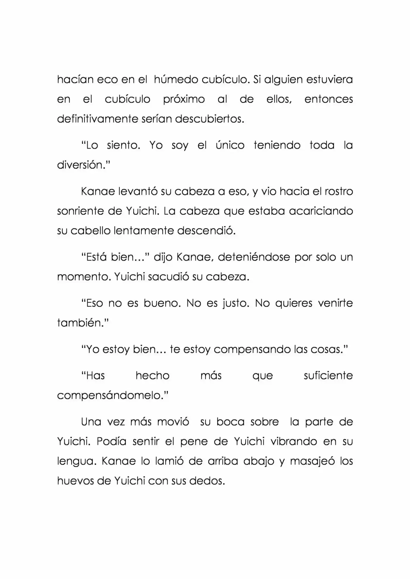 Karada De Wakaru Koigokoro (Novela) - Capítulo 3 - Página 12 - LectorTMOo