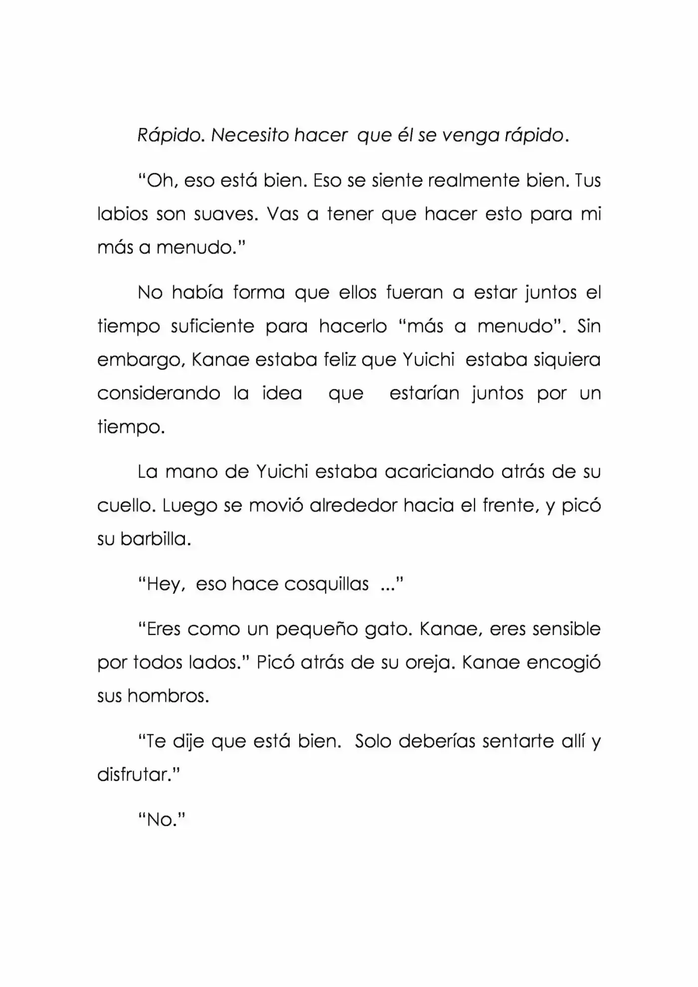 Karada De Wakaru Koigokoro (Novela) - Capítulo 3 - Página 13 - LectorTMOo