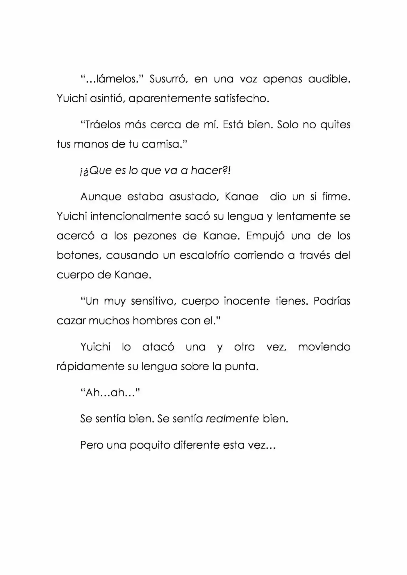 Karada De Wakaru Koigokoro (Novela) - Capítulo 3 - Página 18 - LectorTMOo