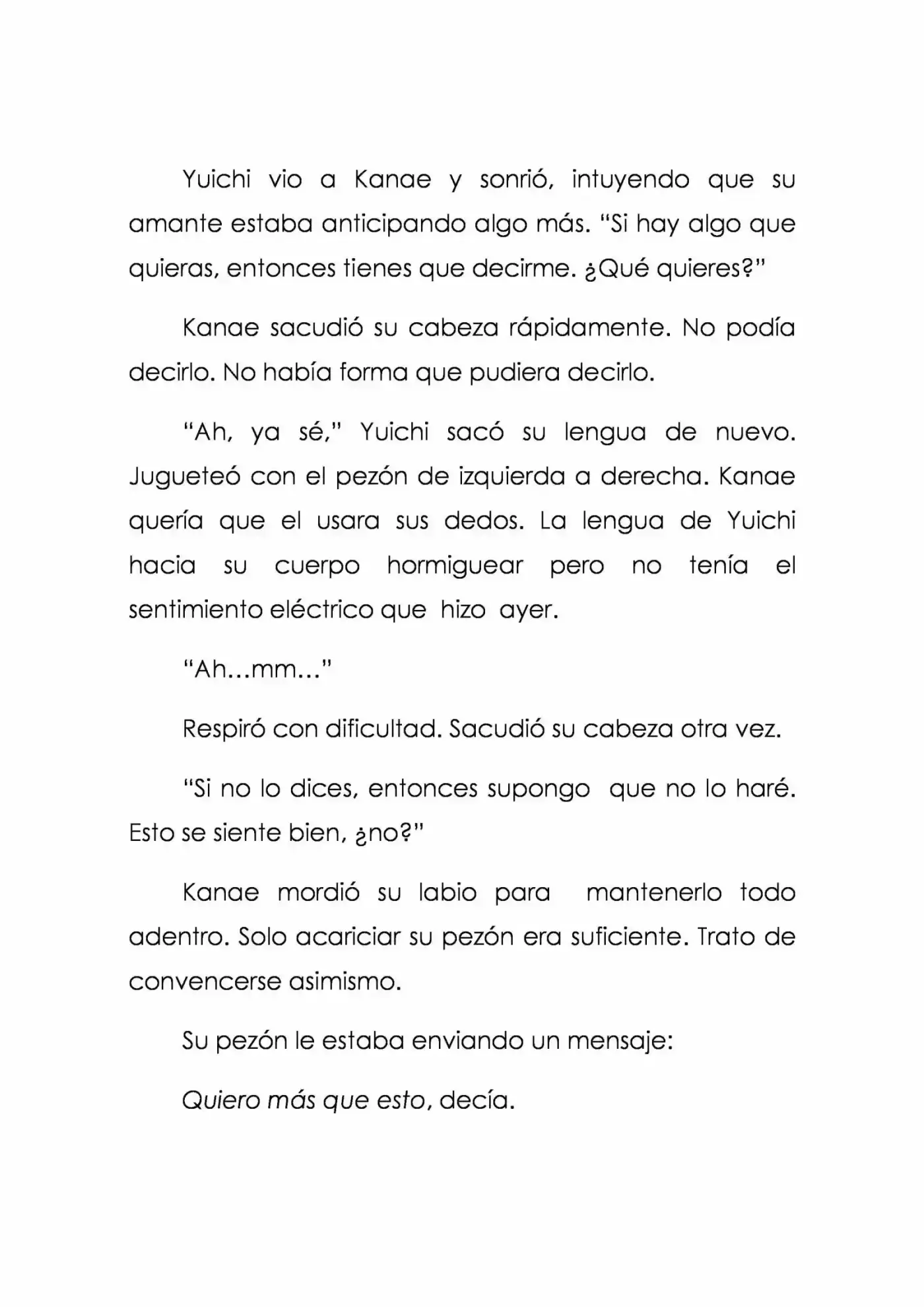 Karada De Wakaru Koigokoro (Novela) - Capítulo 3 - Página 19 - LectorTMOo
