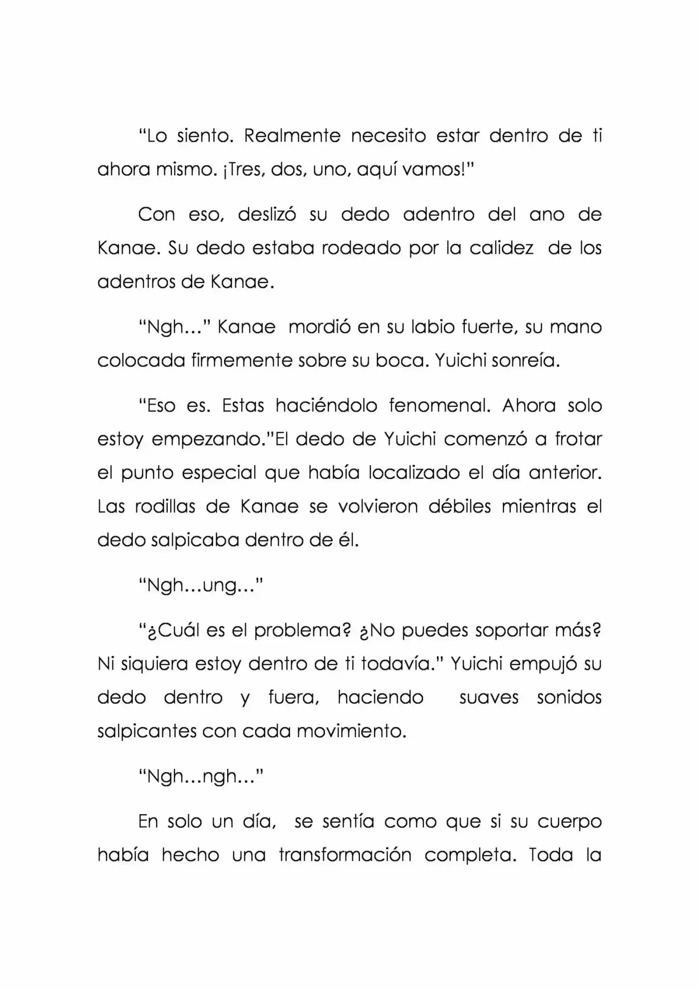 Karada De Wakaru Koigokoro (Novela) - Capítulo 3 - Página 25 - LectorTMOo