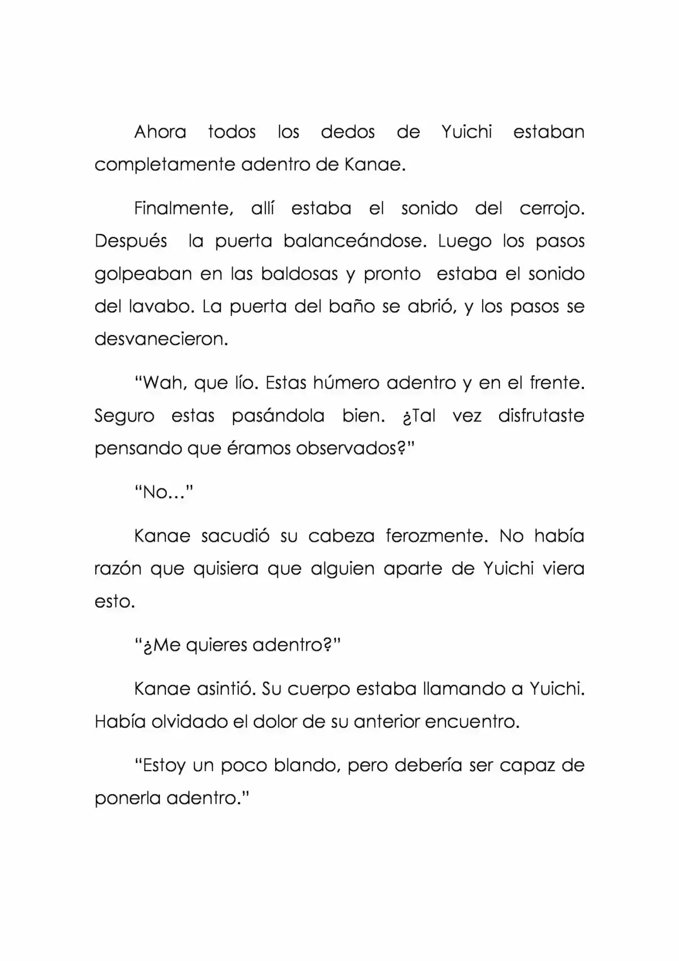 Karada De Wakaru Koigokoro (Novela) - Capítulo 3 - Página 27 - LectorTMOo