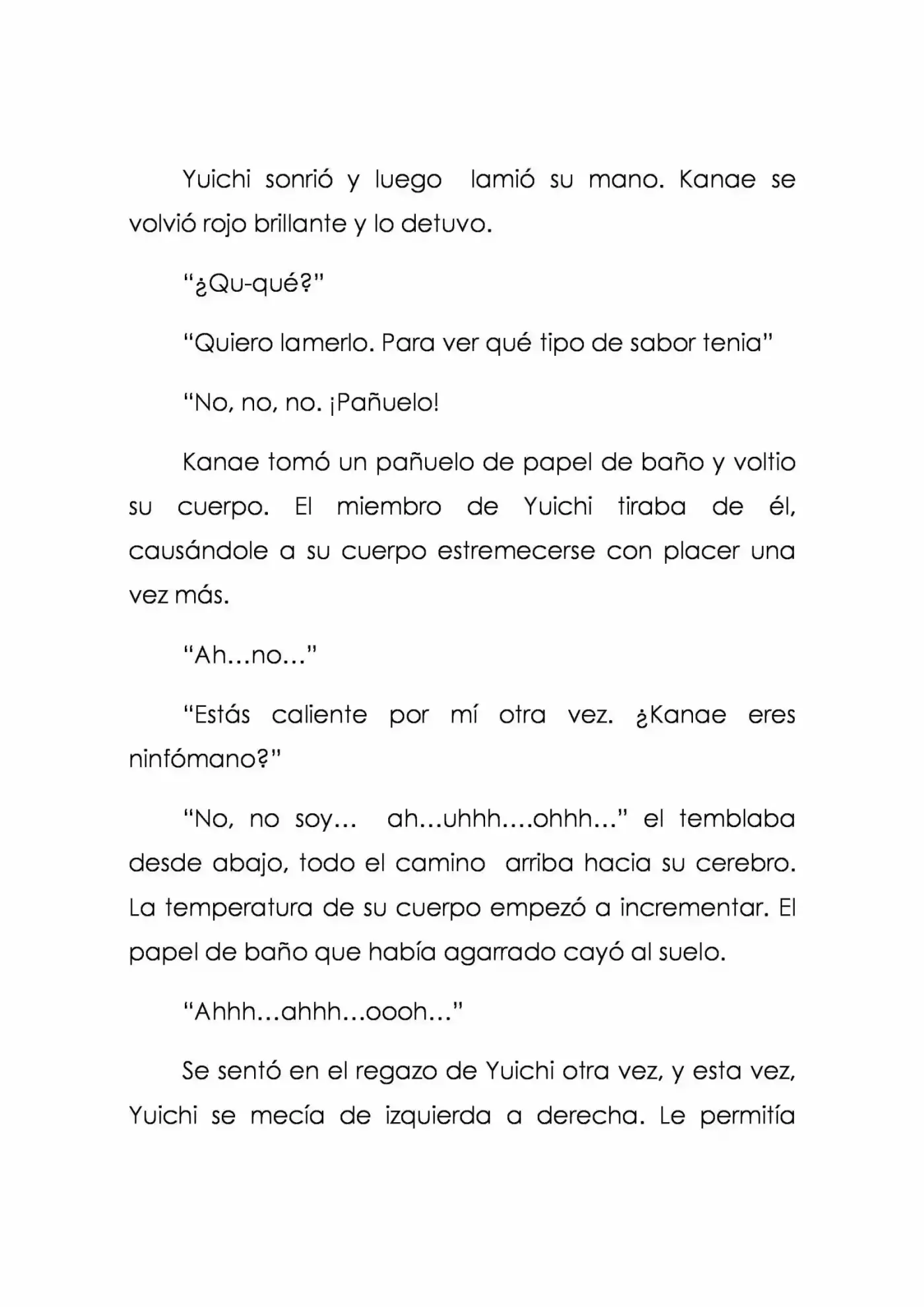 Karada De Wakaru Koigokoro (Novela) - Capítulo 3 - Página 29 - LectorTMOo