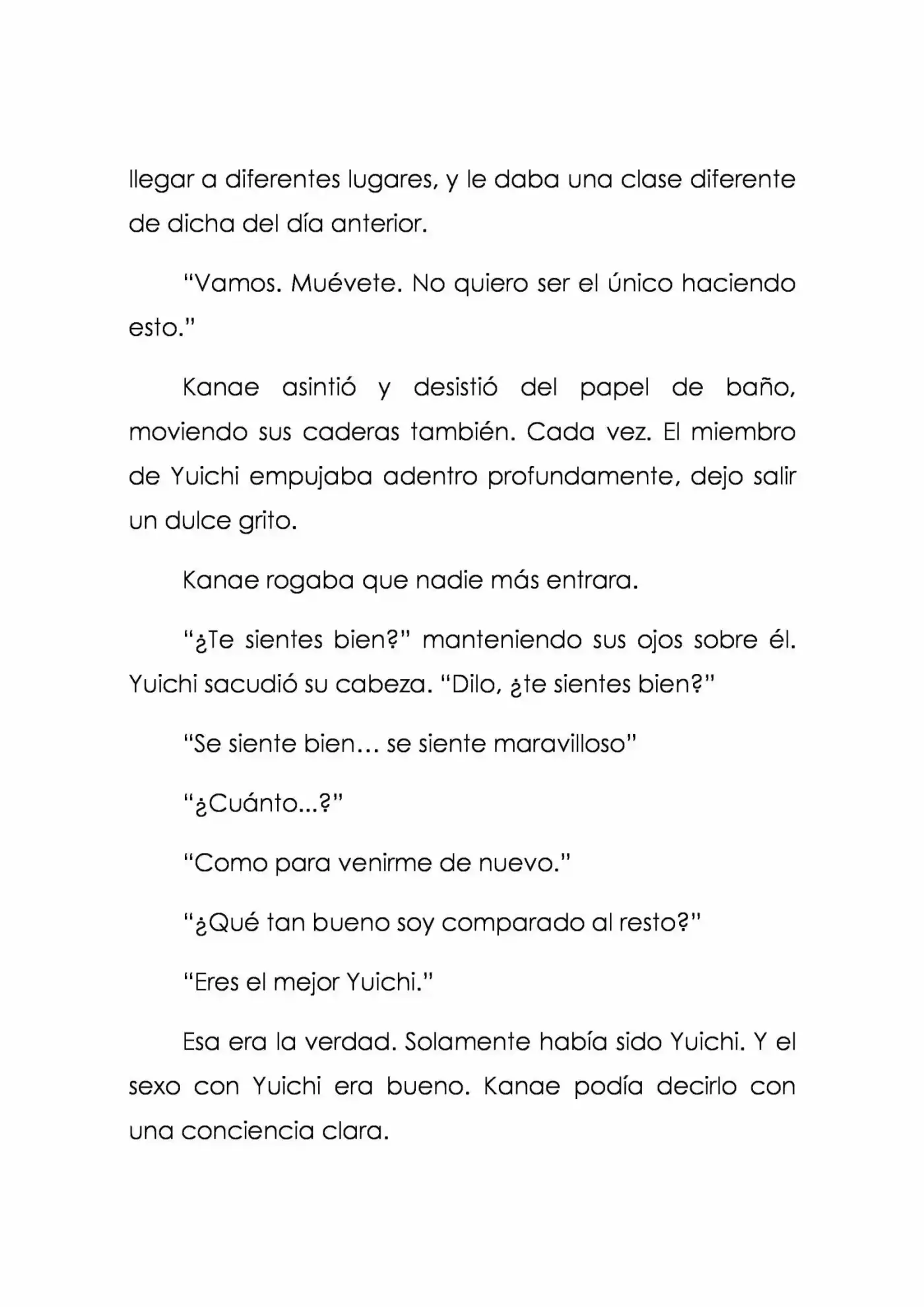 Karada De Wakaru Koigokoro (Novela) - Capítulo 3 - Página 30 - LectorTMOo