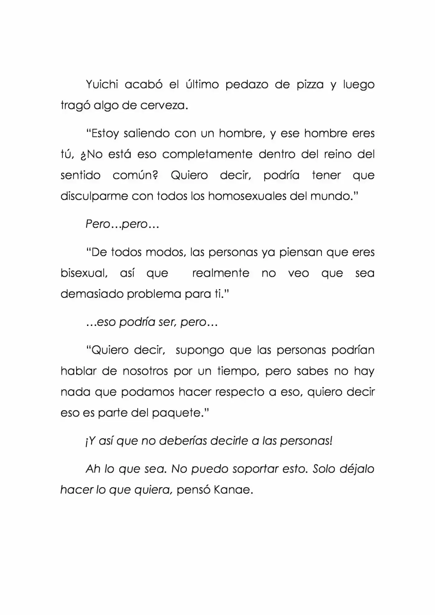 Karada De Wakaru Koigokoro (Novela) - Capítulo 3 - Página 43 - LectorTMOo
