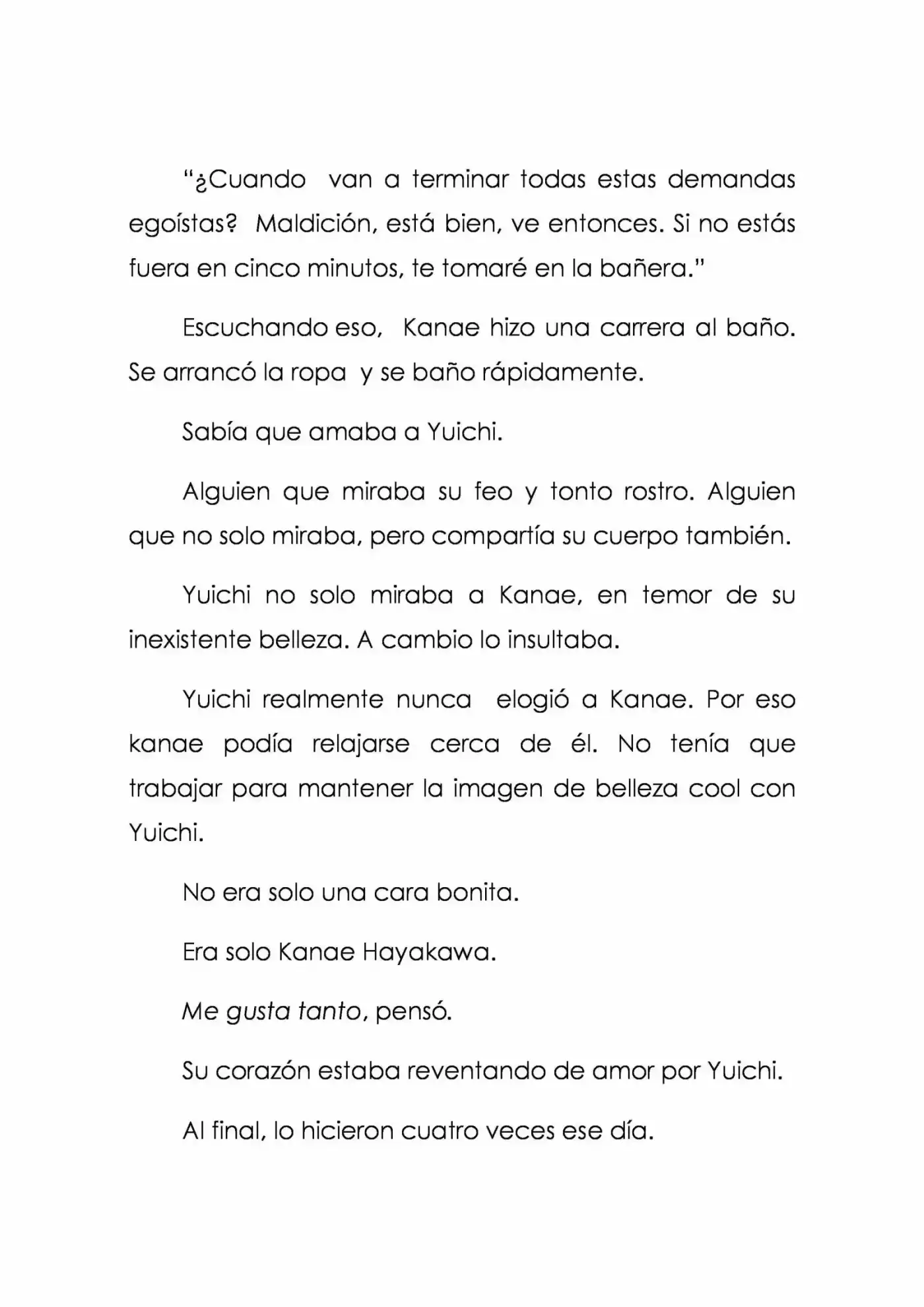 Karada De Wakaru Koigokoro (Novela) - Capítulo 3 - Página 49 - LectorTMOo
