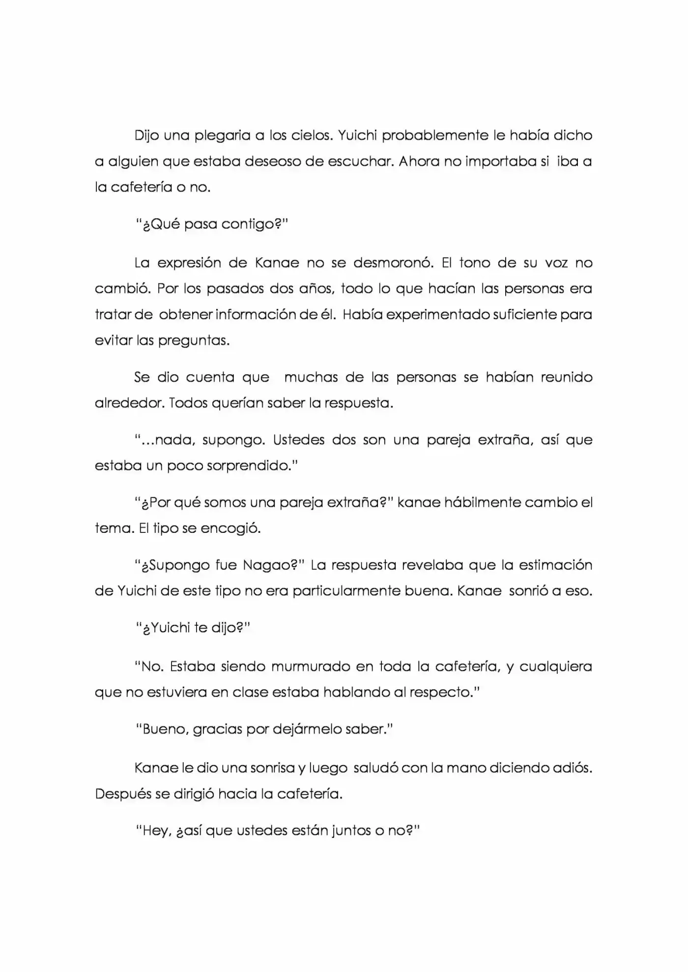 Karada De Wakaru Koigokoro (Novela) - Capítulo 4 - Página 2 - LectorTMOo