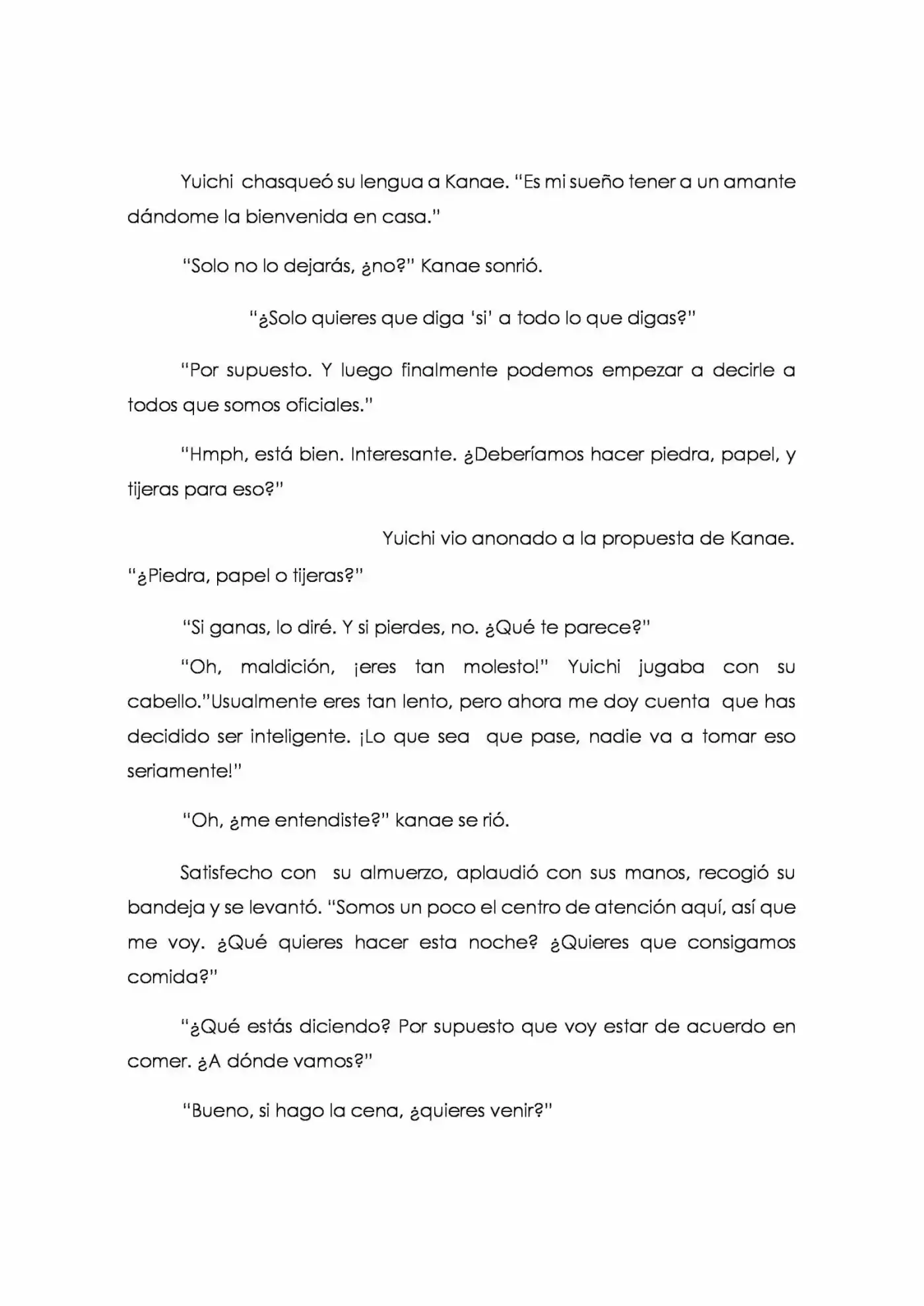 Karada De Wakaru Koigokoro (Novela) - Capítulo 4 - Página 9 - LectorTMOo