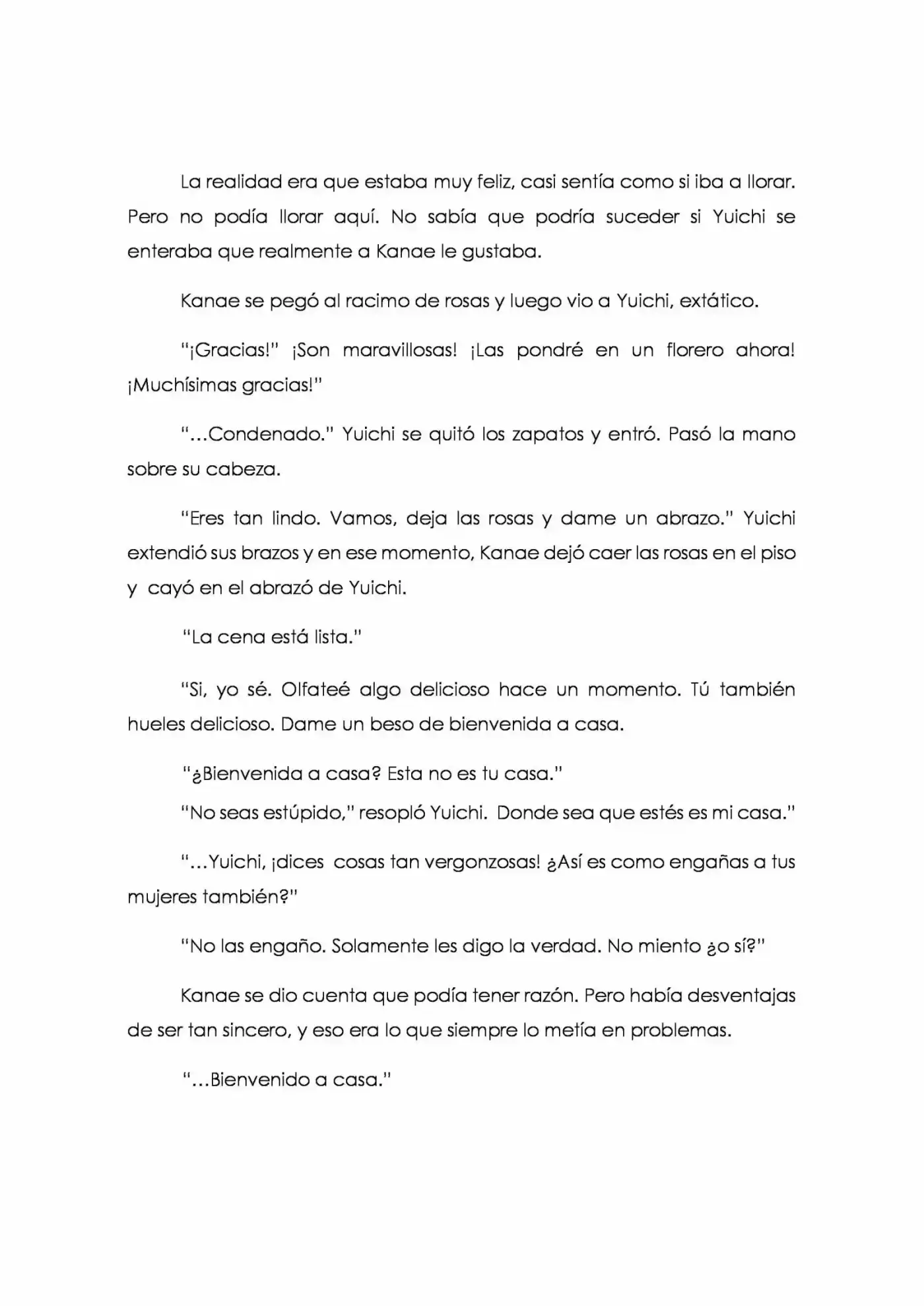 Karada De Wakaru Koigokoro (Novela) - Capítulo 4 - Página 16 - LectorTMOo