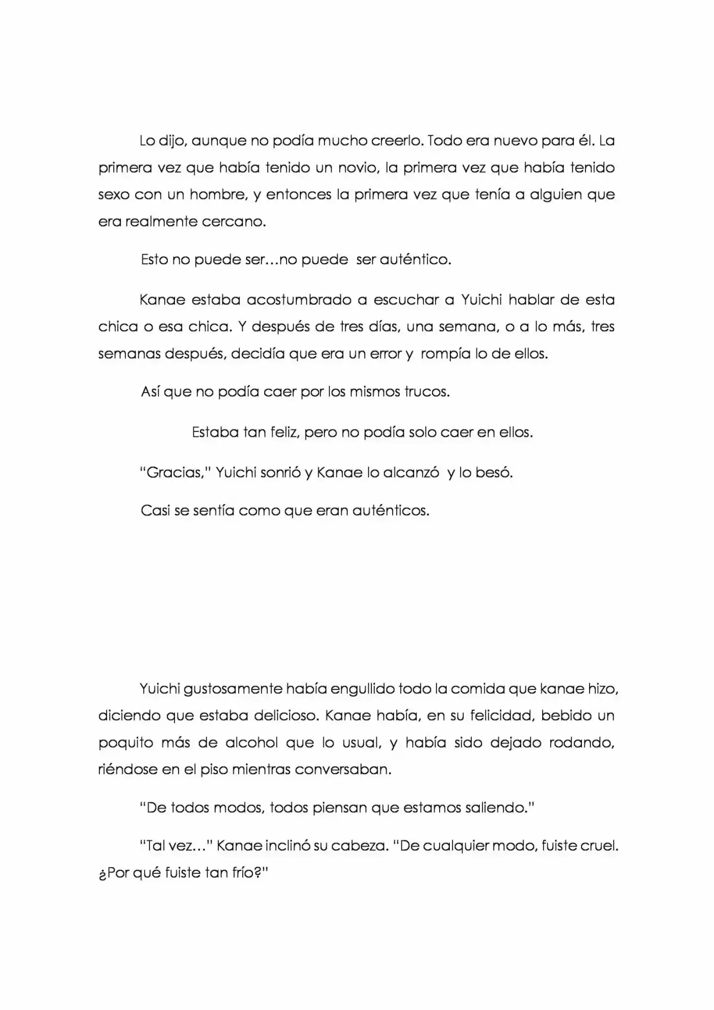 Karada De Wakaru Koigokoro (Novela) - Capítulo 4 - Página 17 - LectorTMOo
