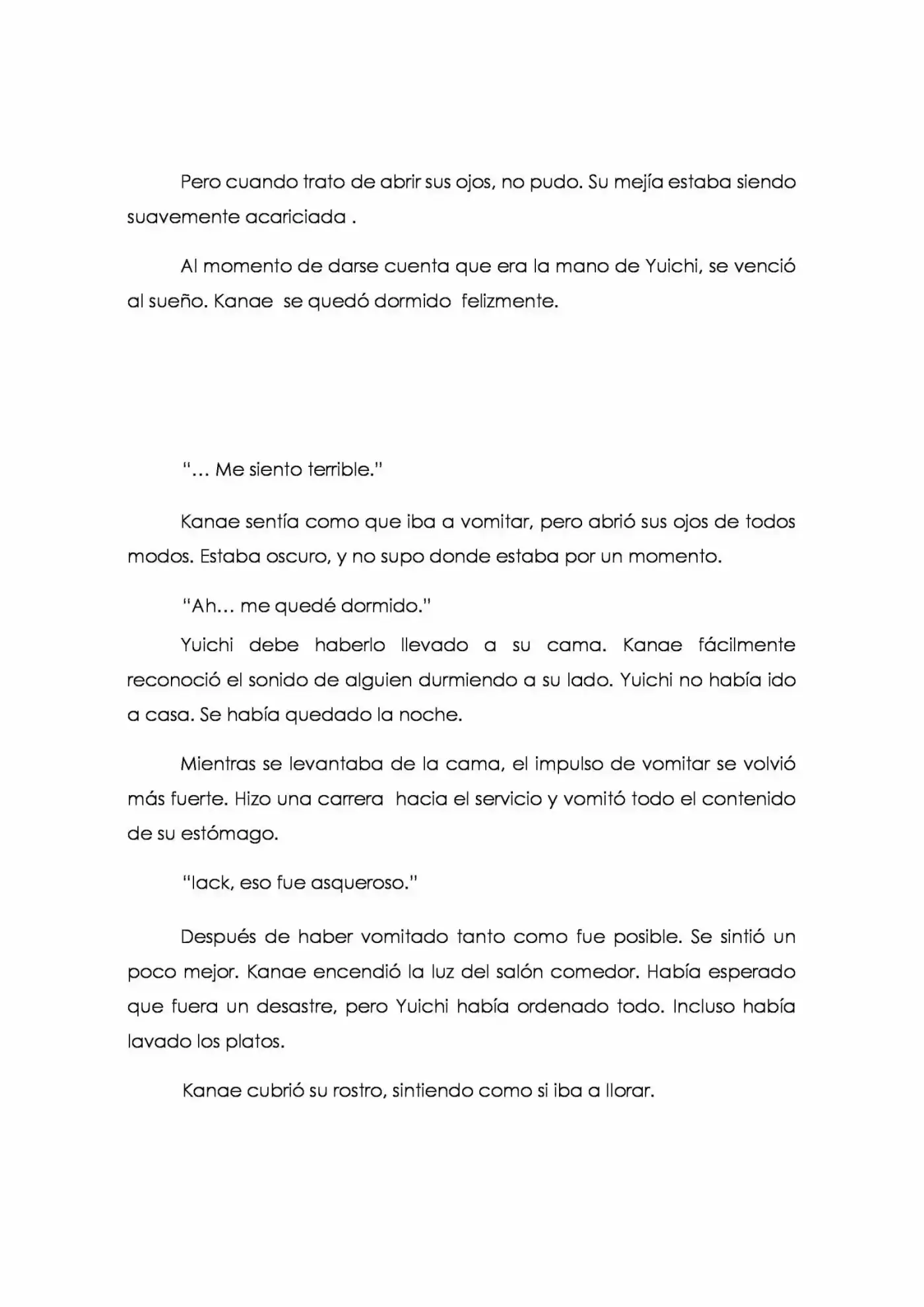 Karada De Wakaru Koigokoro (Novela) - Capítulo 4 - Página 19 - LectorTMOo