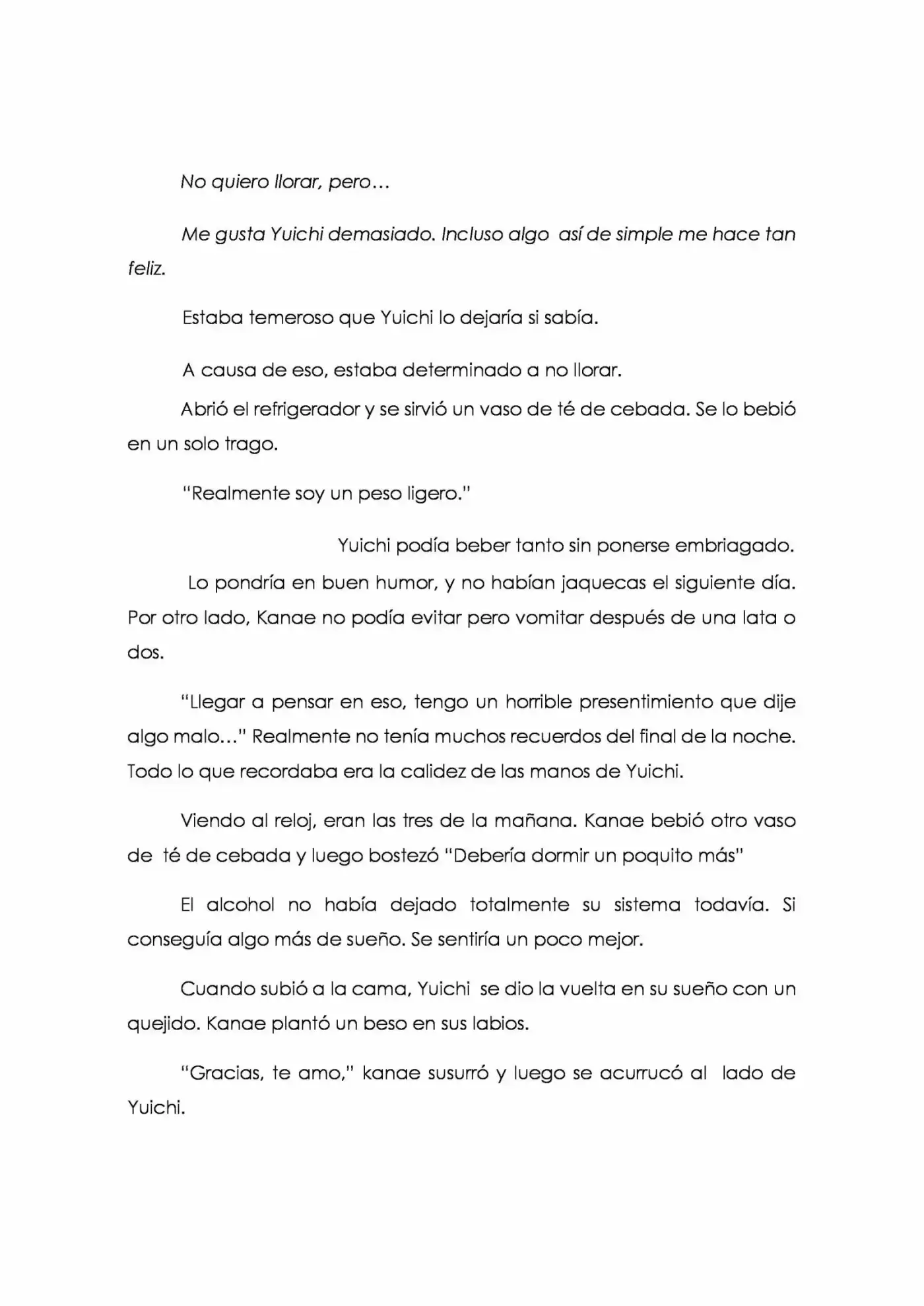 Karada De Wakaru Koigokoro (Novela) - Capítulo 4 - Página 20 - LectorTMOo