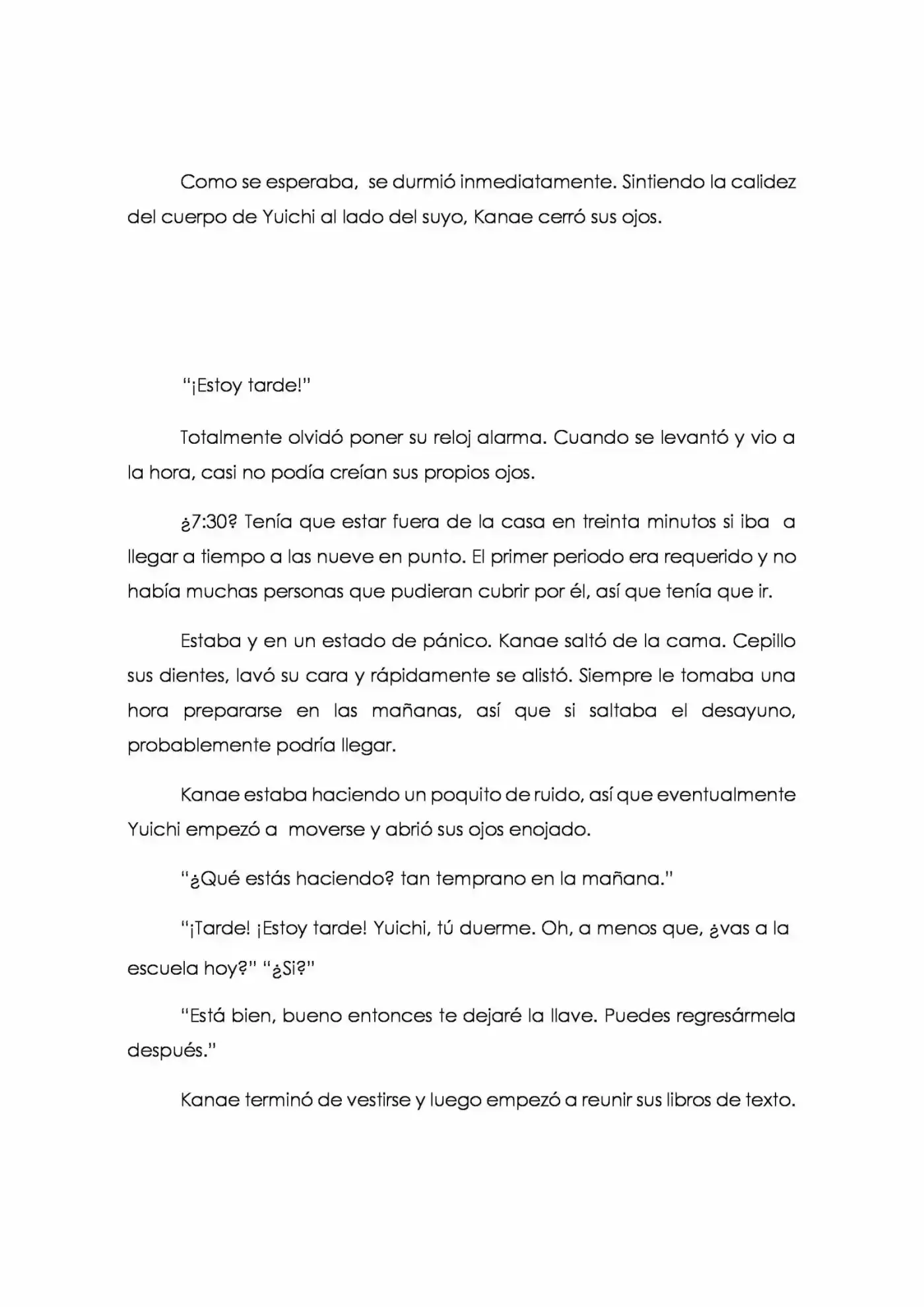 Karada De Wakaru Koigokoro (Novela) - Capítulo 4 - Página 21 - LectorTMOo