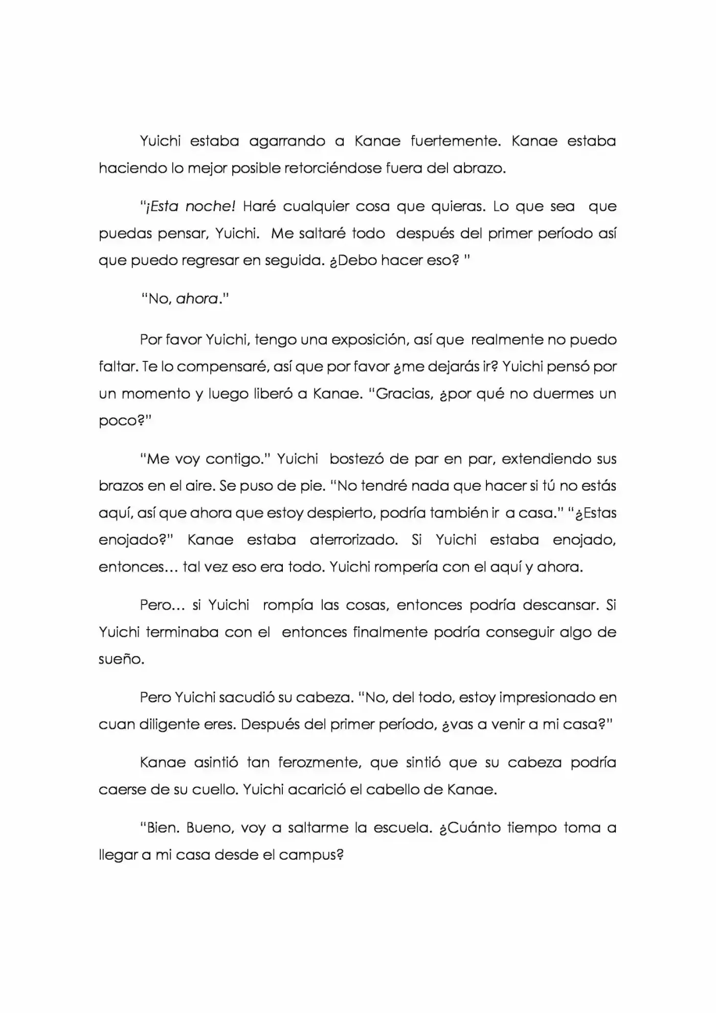 Karada De Wakaru Koigokoro (Novela) - Capítulo 4 - Página 23 - LectorTMOo