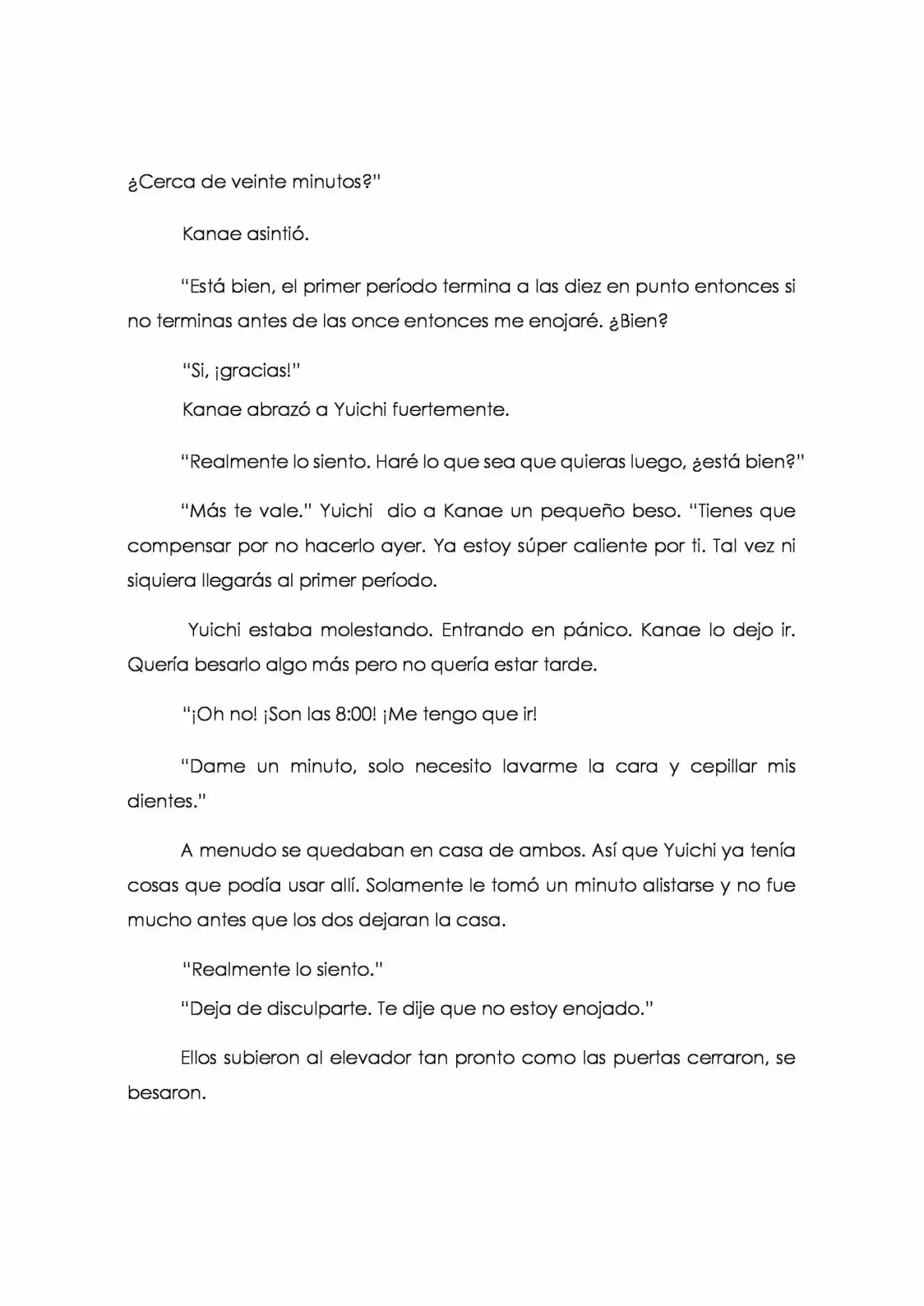 Karada De Wakaru Koigokoro (Novela) - Capítulo 4 - Página 24 - LectorTMOo