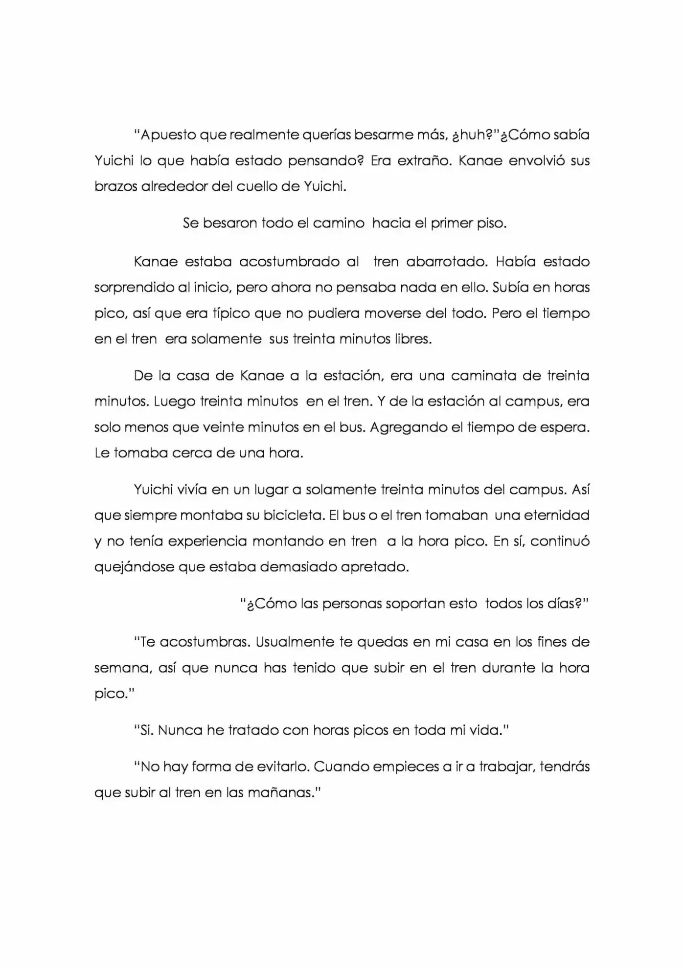 Karada De Wakaru Koigokoro (Novela) - Capítulo 4 - Página 25 - LectorTMOo