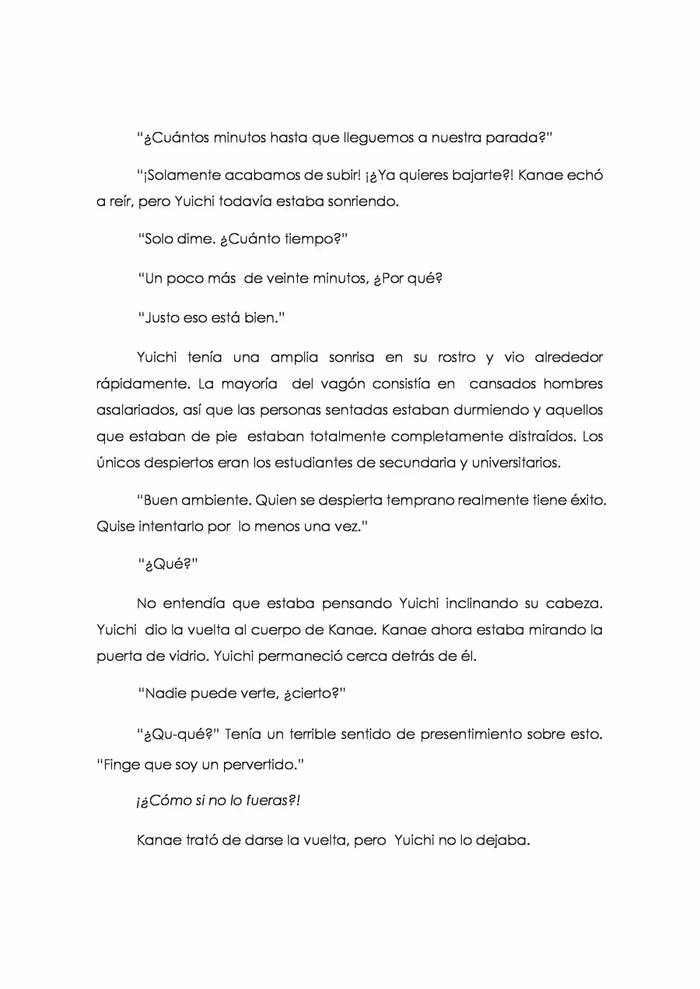 Karada De Wakaru Koigokoro (Novela) - Capítulo 4 - Página 27 - LectorTMOo