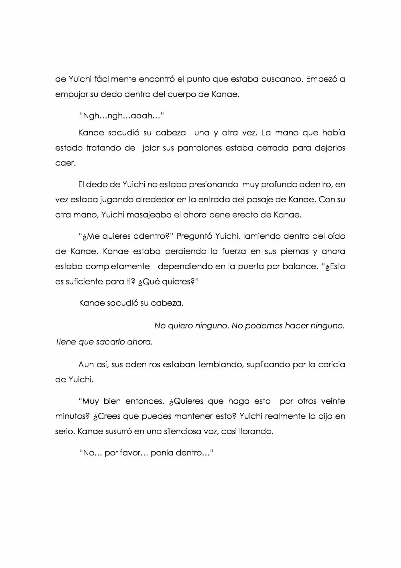 Karada De Wakaru Koigokoro (Novela) - Capítulo 4 - Página 30 - LectorTMOo