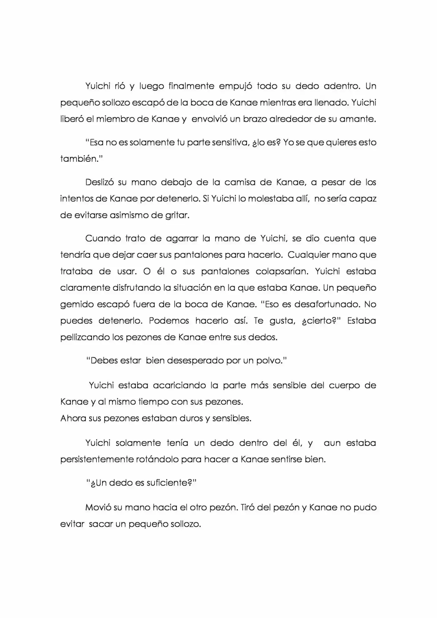 Karada De Wakaru Koigokoro (Novela) - Capítulo 4 - Página 31 - LectorTMOo
