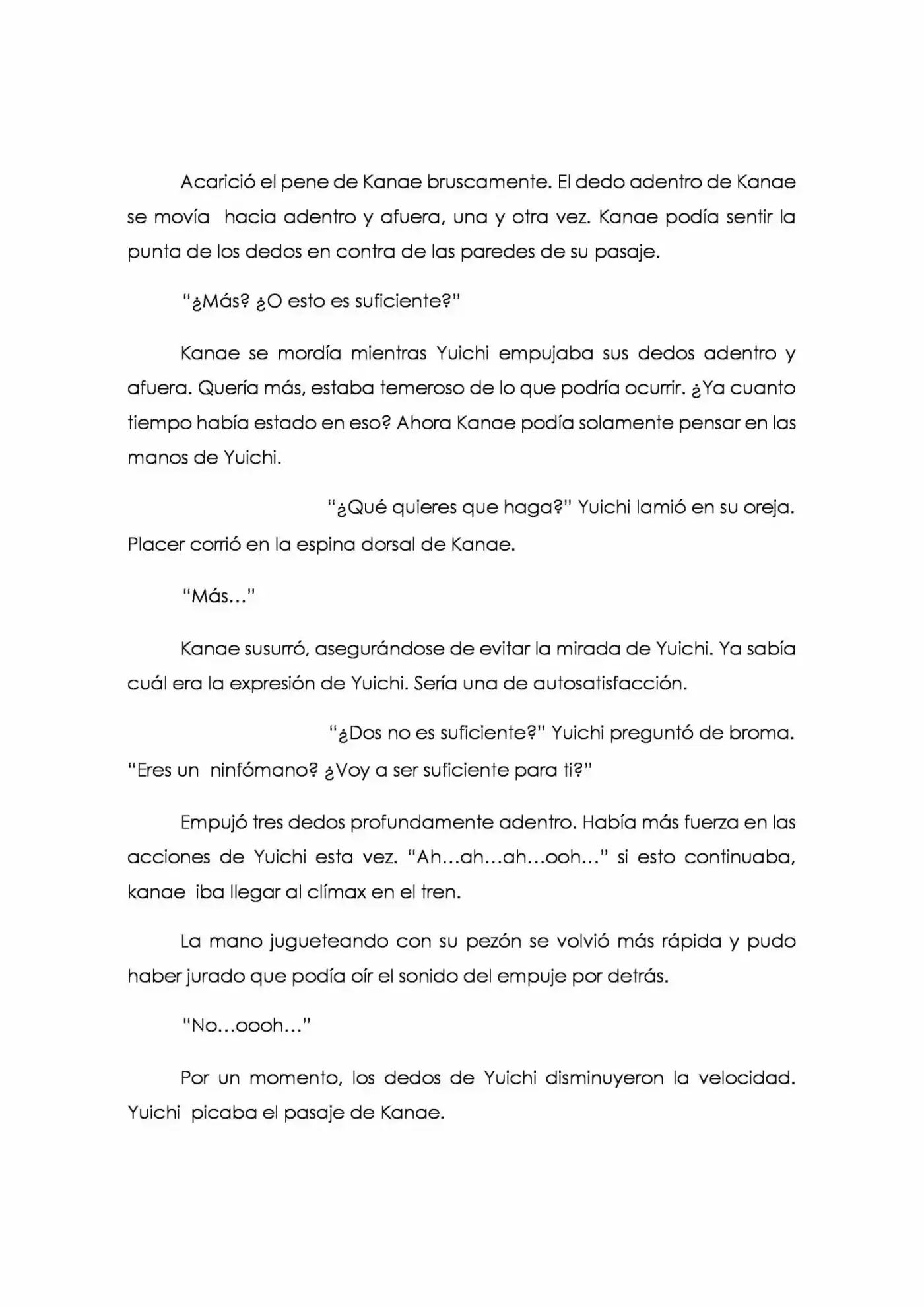 Karada De Wakaru Koigokoro (Novela) - Capítulo 4 - Página 35 - LectorTMOo