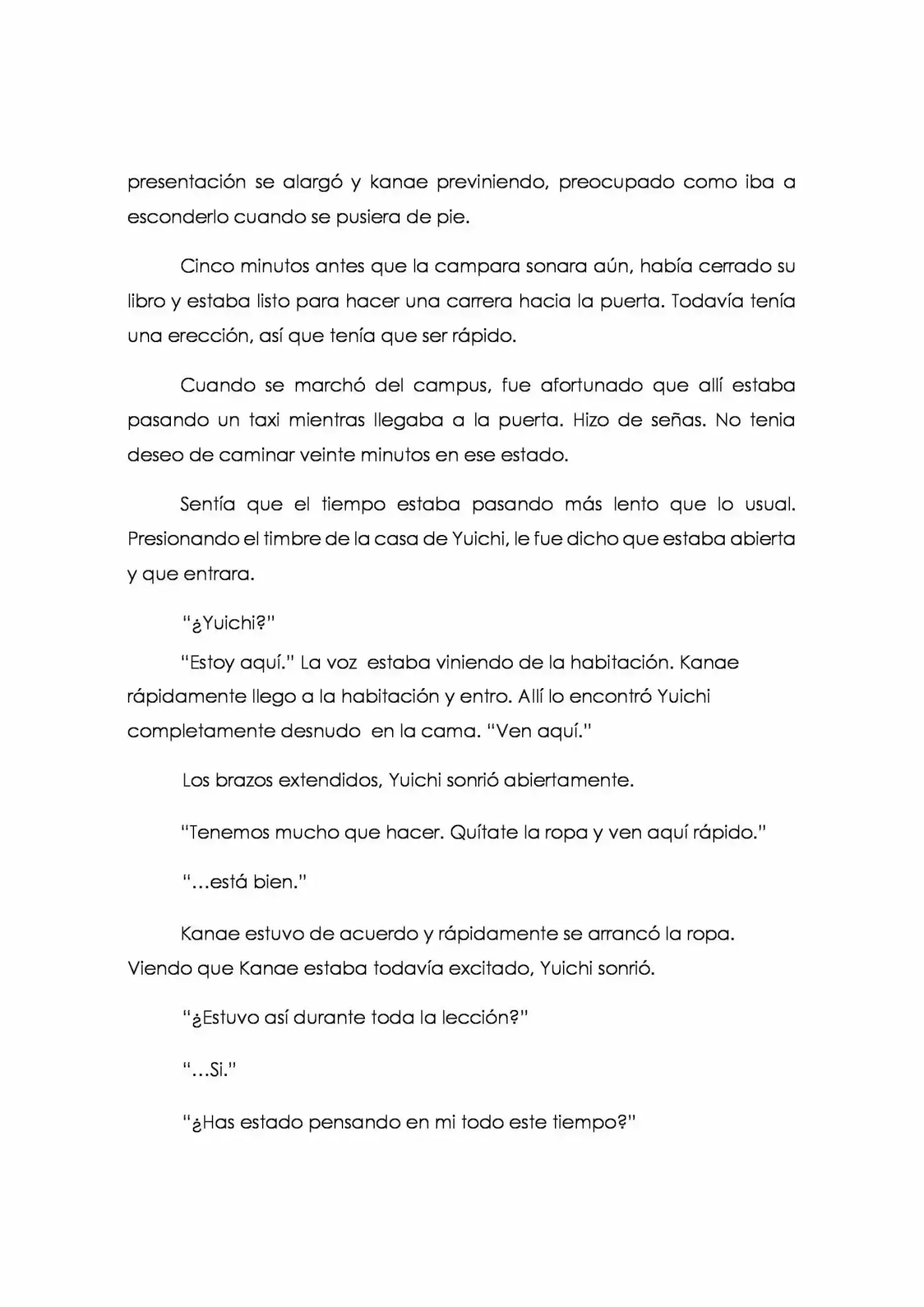 Karada De Wakaru Koigokoro (Novela) - Capítulo 4 - Página 40 - LectorTMOo