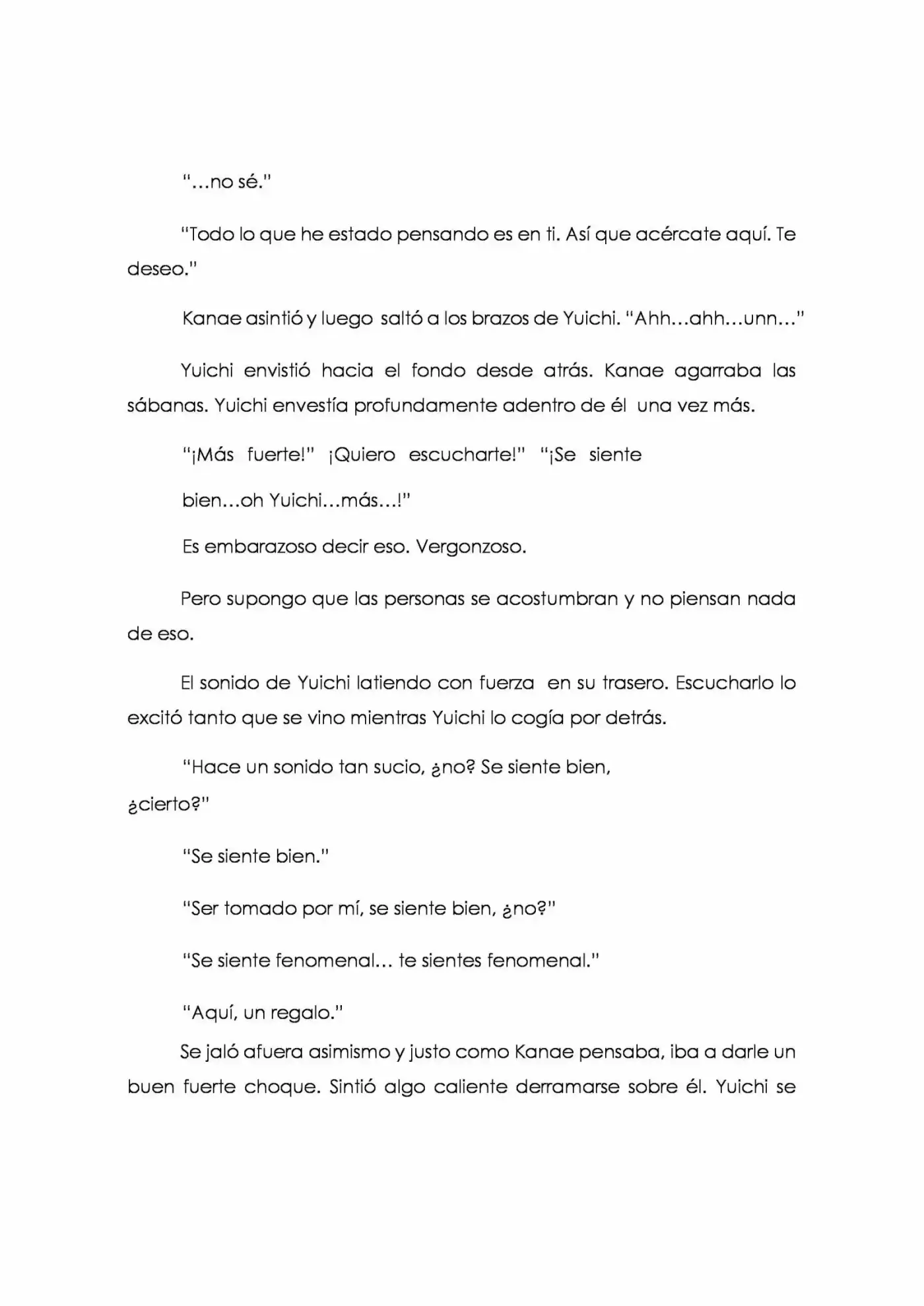Karada De Wakaru Koigokoro (Novela) - Capítulo 4 - Página 41 - LectorTMOo