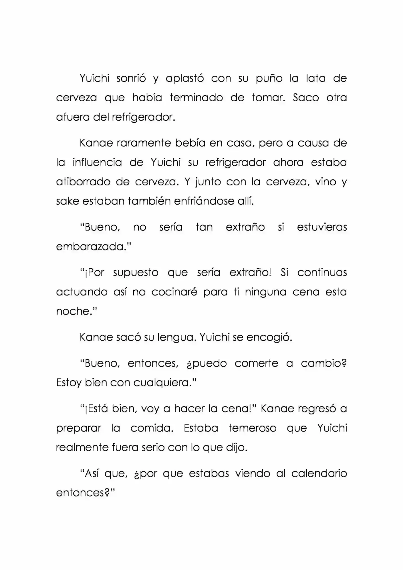 Karada De Wakaru Koigokoro (Novela) - Capítulo 5 - Página 2 - LectorTMOo