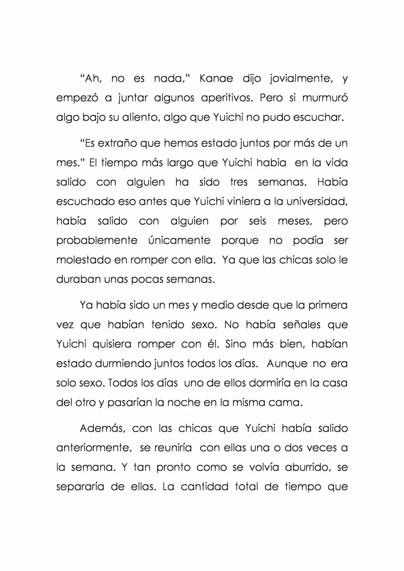 Karada De Wakaru Koigokoro (Novela) - Capítulo 5 - Página 3 - LectorTMOo