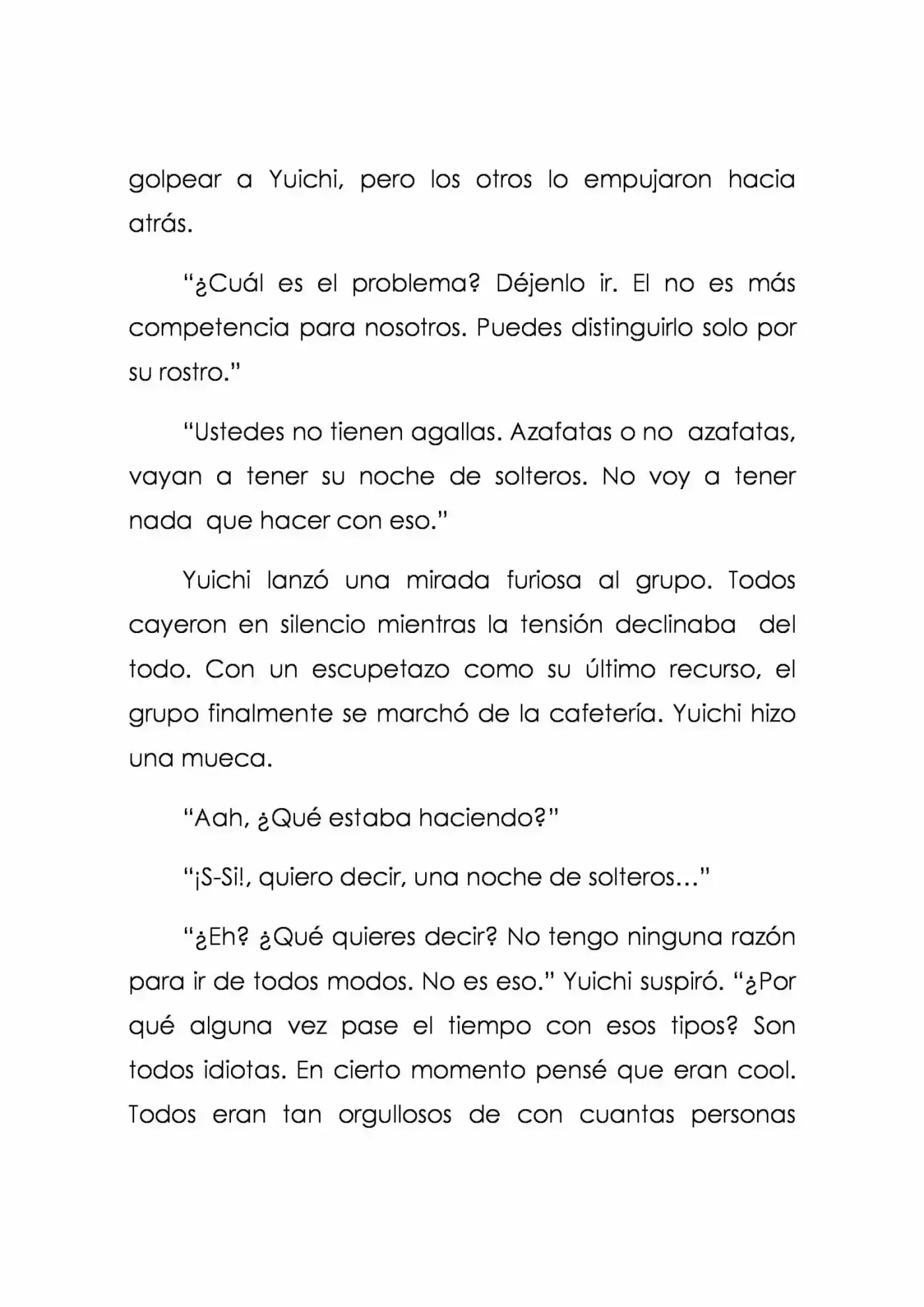 Karada De Wakaru Koigokoro (Novela) - Capítulo 5 - Página 9 - LectorTMOo