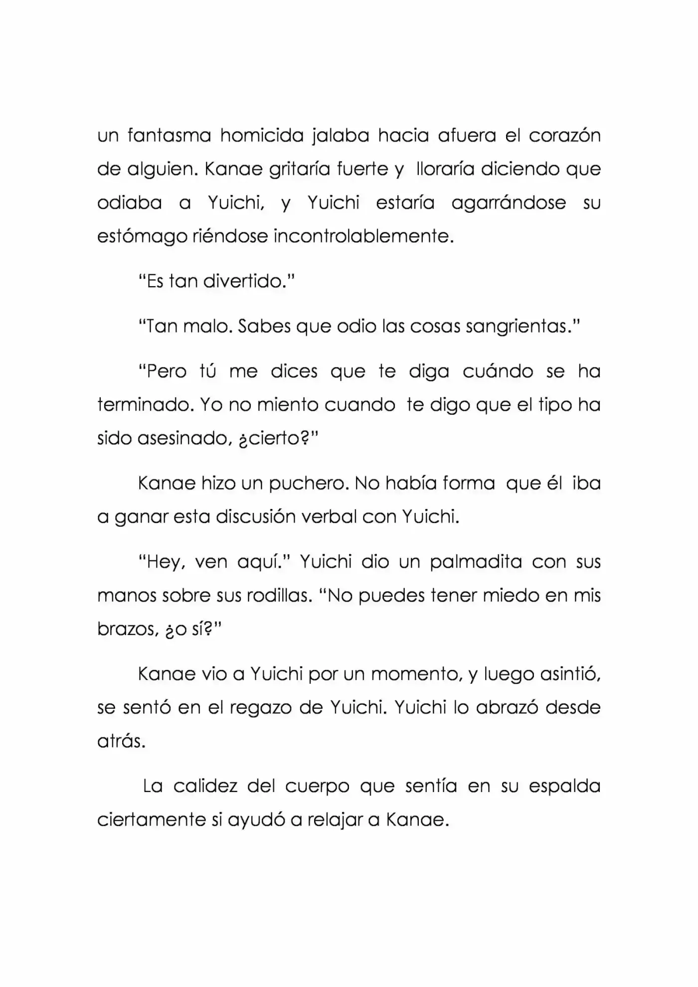 Karada De Wakaru Koigokoro (Novela) - Capítulo 5 - Página 16 - LectorTMOo