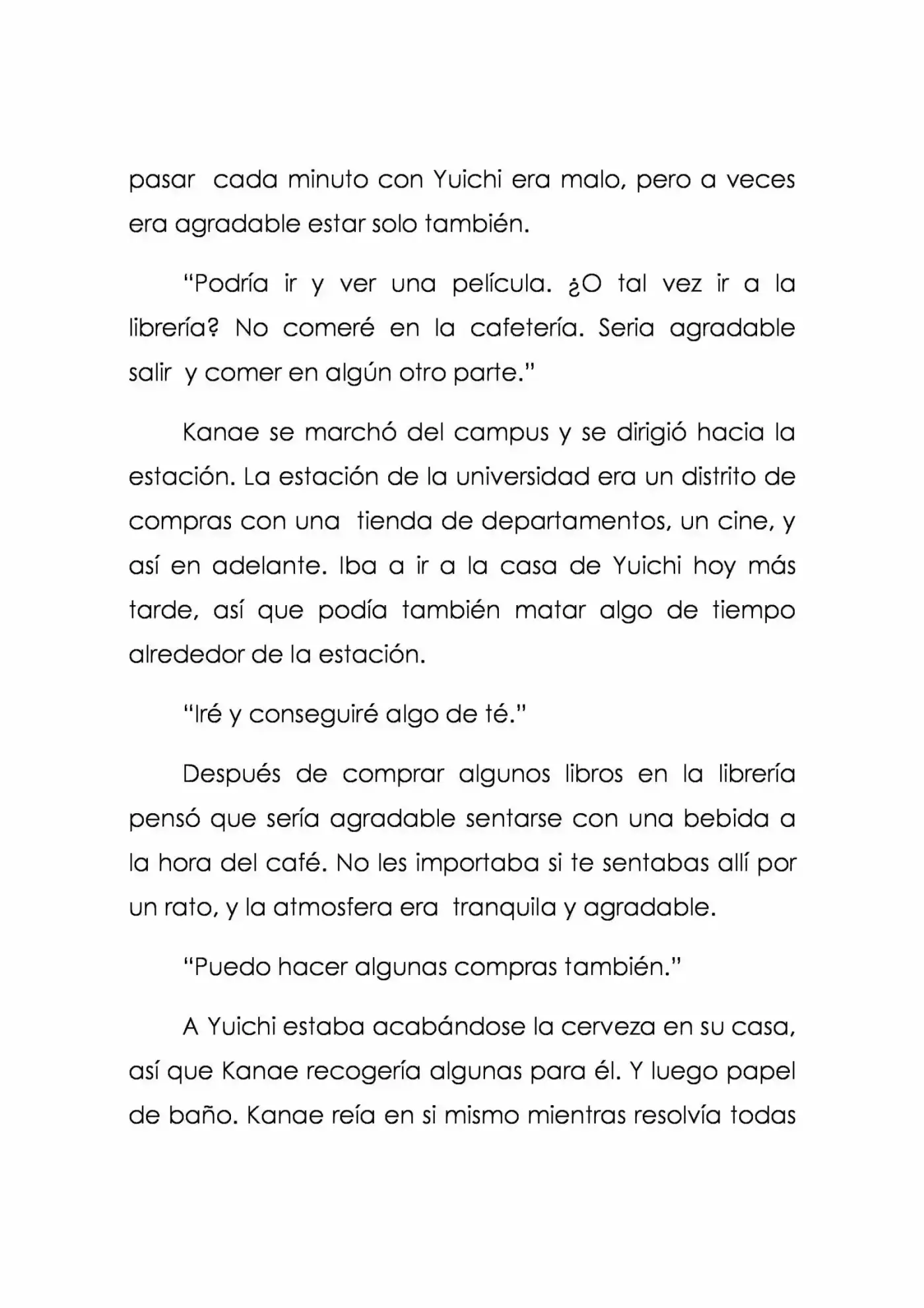 Karada De Wakaru Koigokoro (Novela) - Capítulo 5 - Página 27 - LectorTMOo