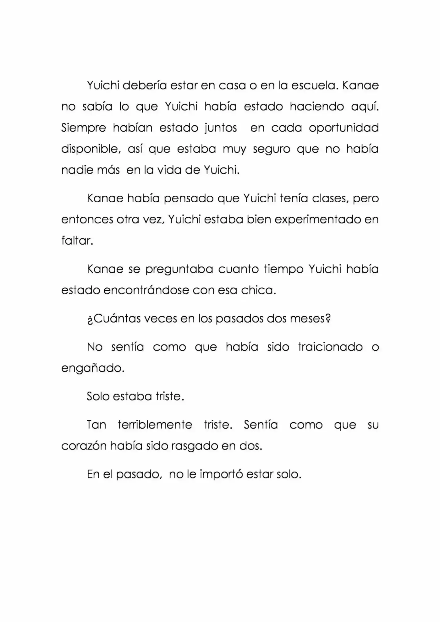Karada De Wakaru Koigokoro (Novela) - Capítulo 5 - Página 33 - LectorTMOo