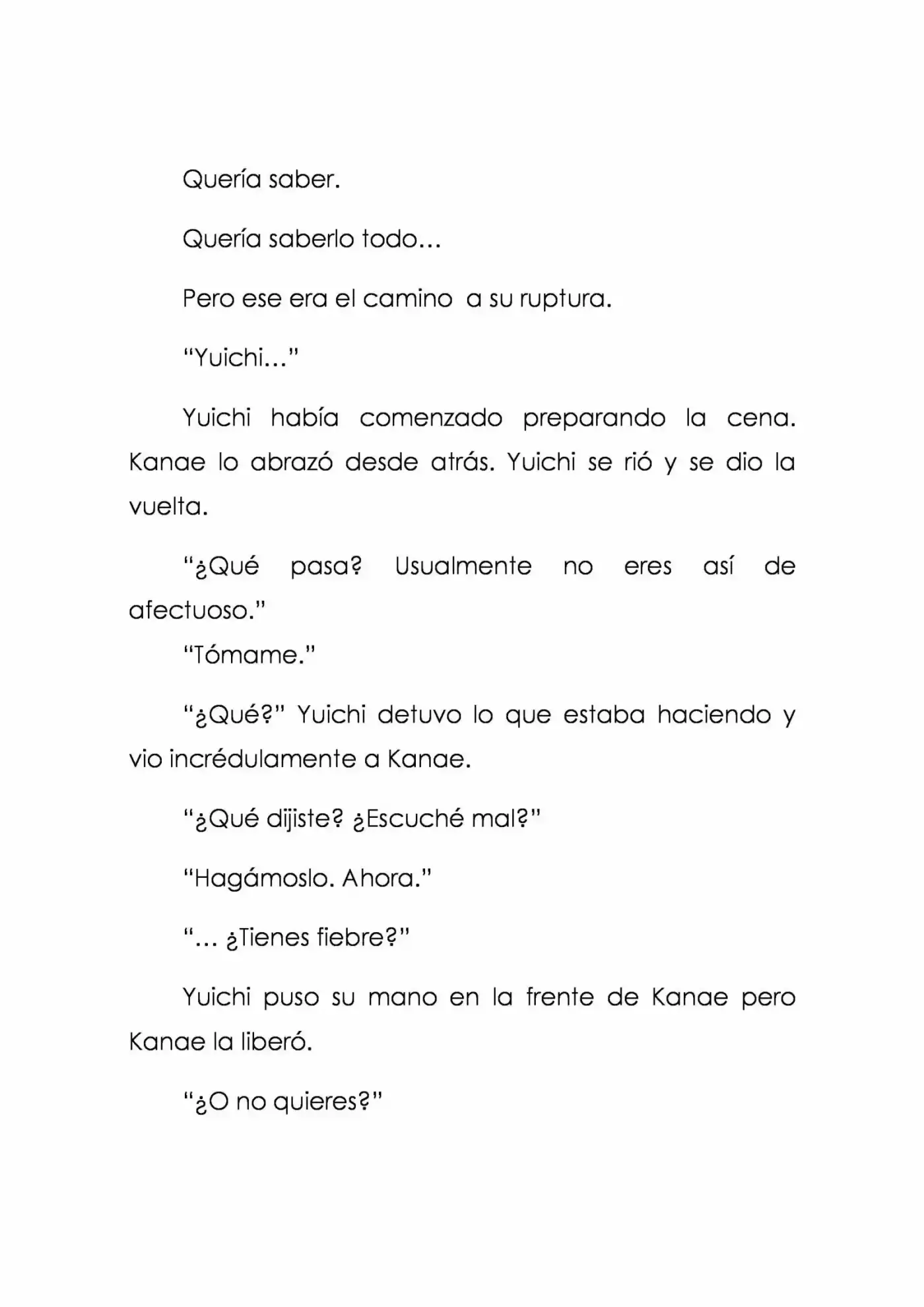Karada De Wakaru Koigokoro (Novela) - Capítulo 5 - Página 39 - LectorTMOo