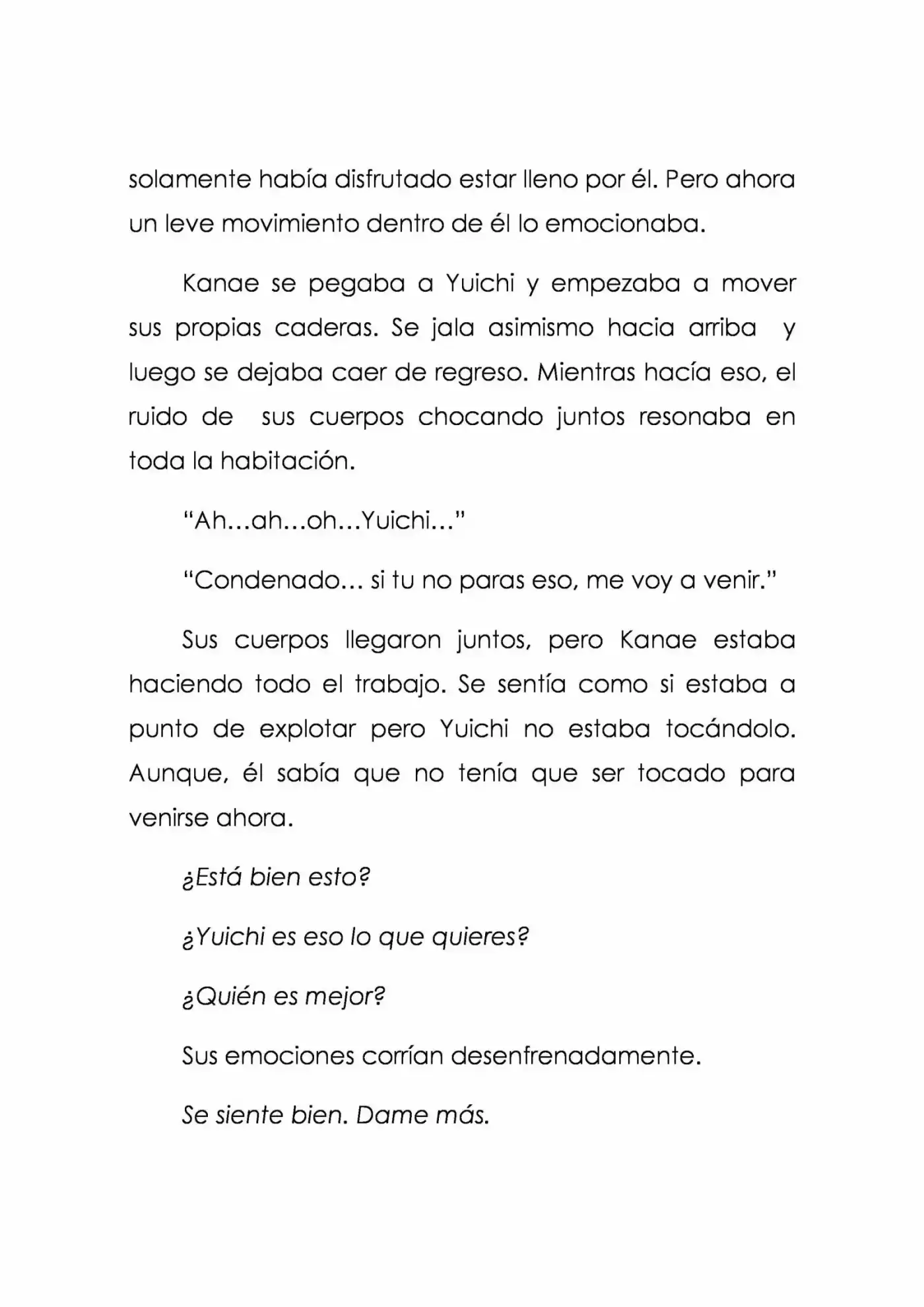 Karada De Wakaru Koigokoro (Novela) - Capítulo 5 - Página 42 - LectorTMOo